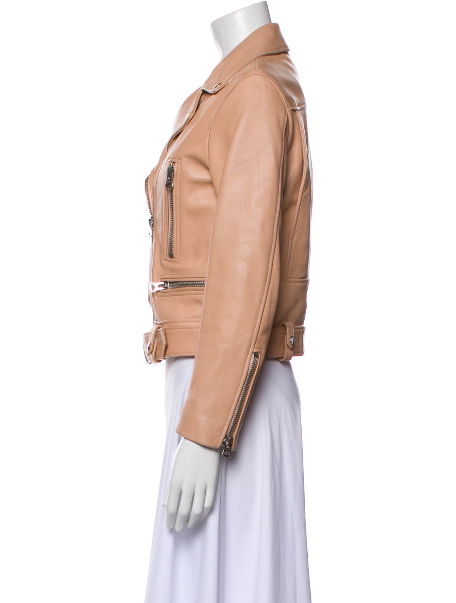 Acne Studios Leather Biker Jacket