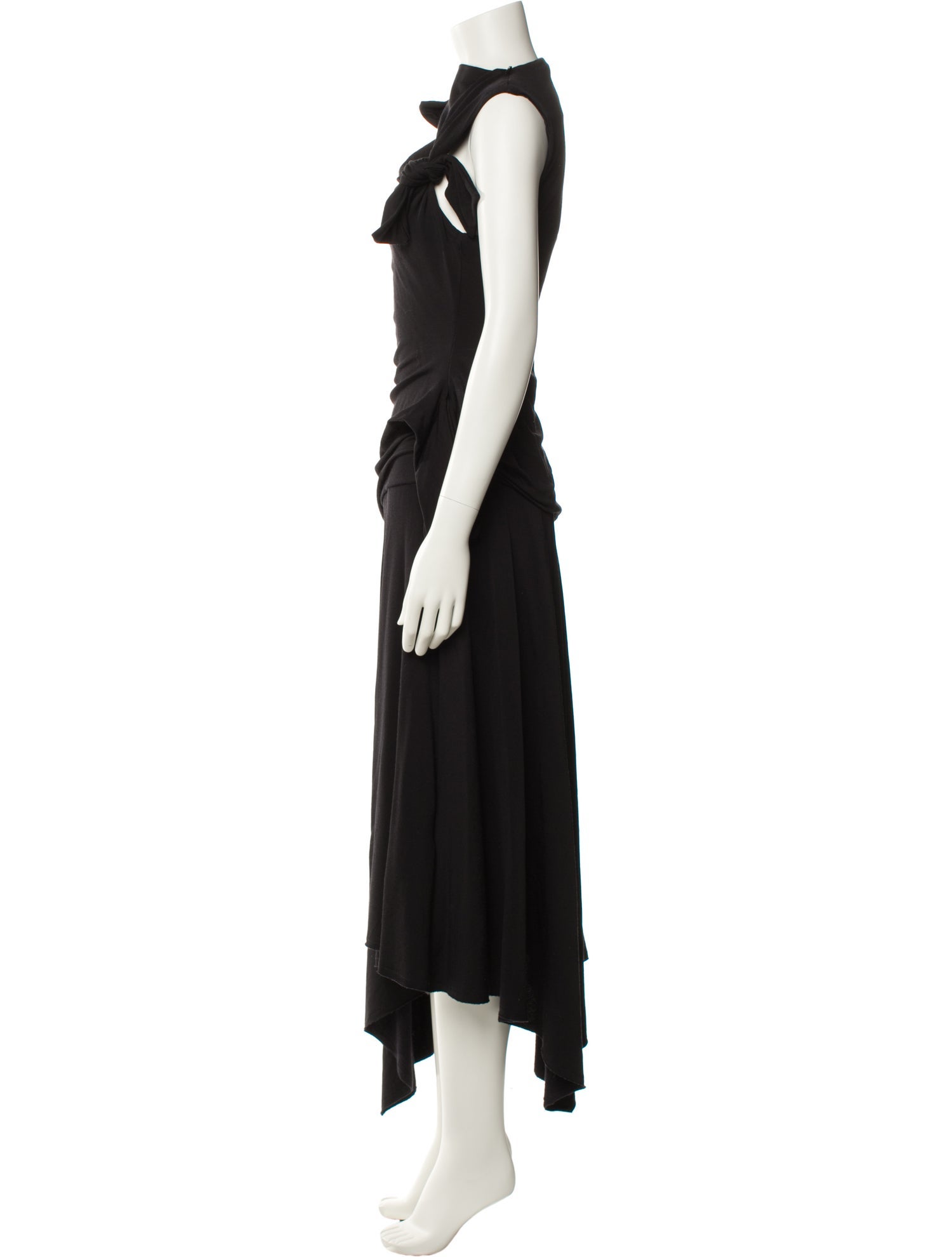 Acne Studios One-Shoulder Long Dress