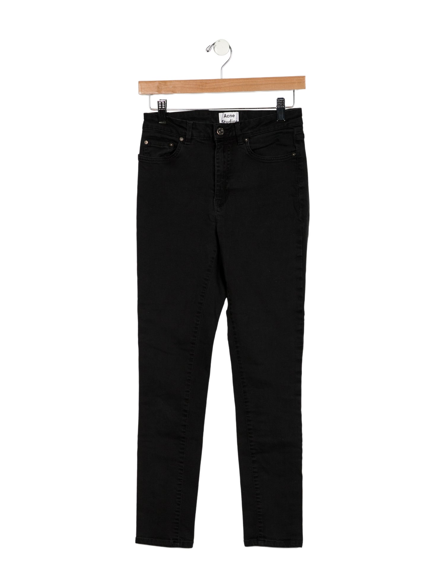 Acne Studios Mid-Rise Skinny Leg Jeans