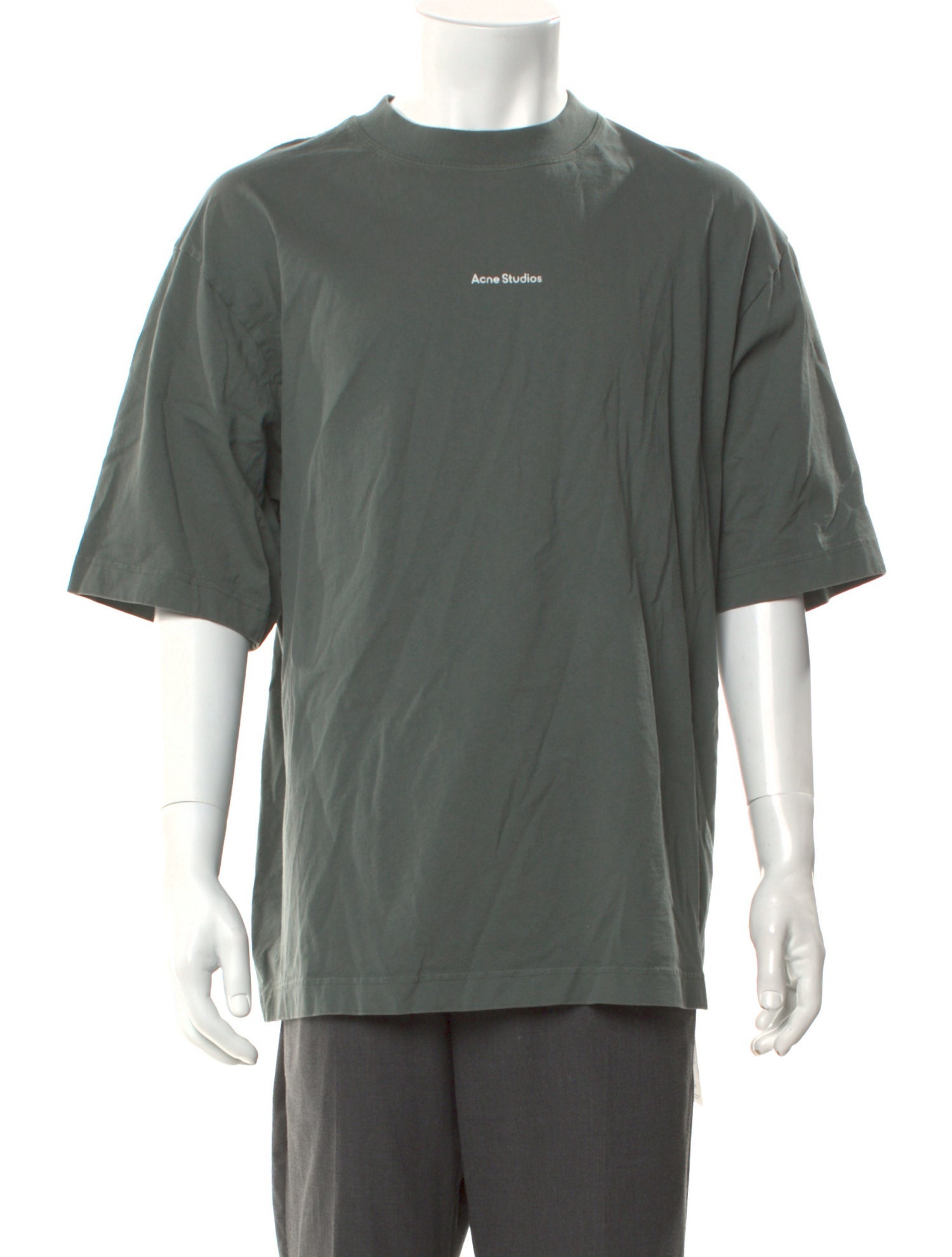 Acne Studios Graphic Print Crew Neck T-Shirt