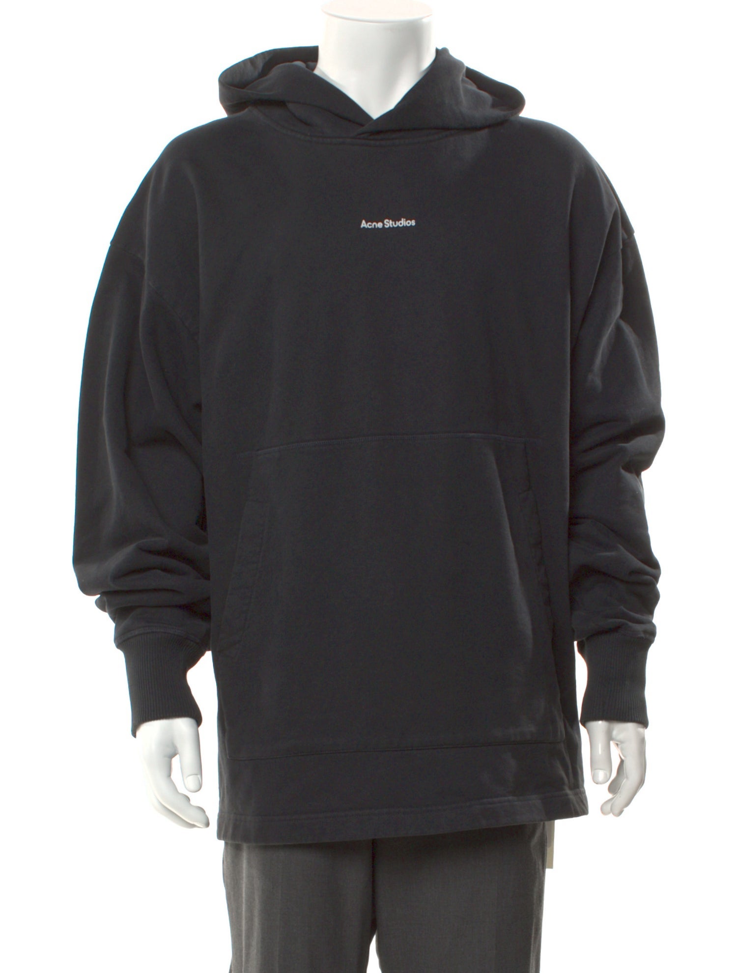 Acne Studios Graphic Print Crew Neck Hoodie