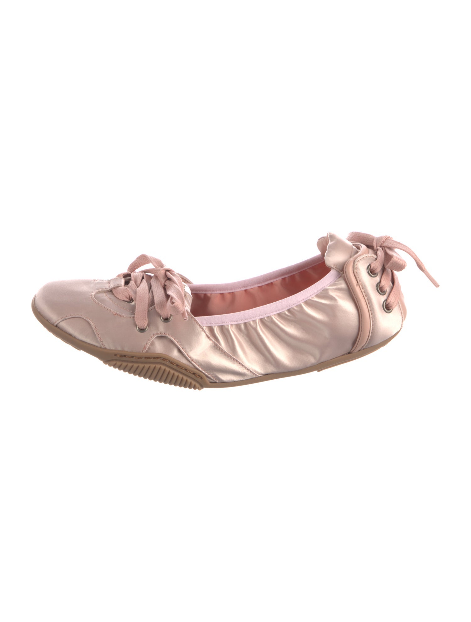 Acne Studios Satin Ballet Flats