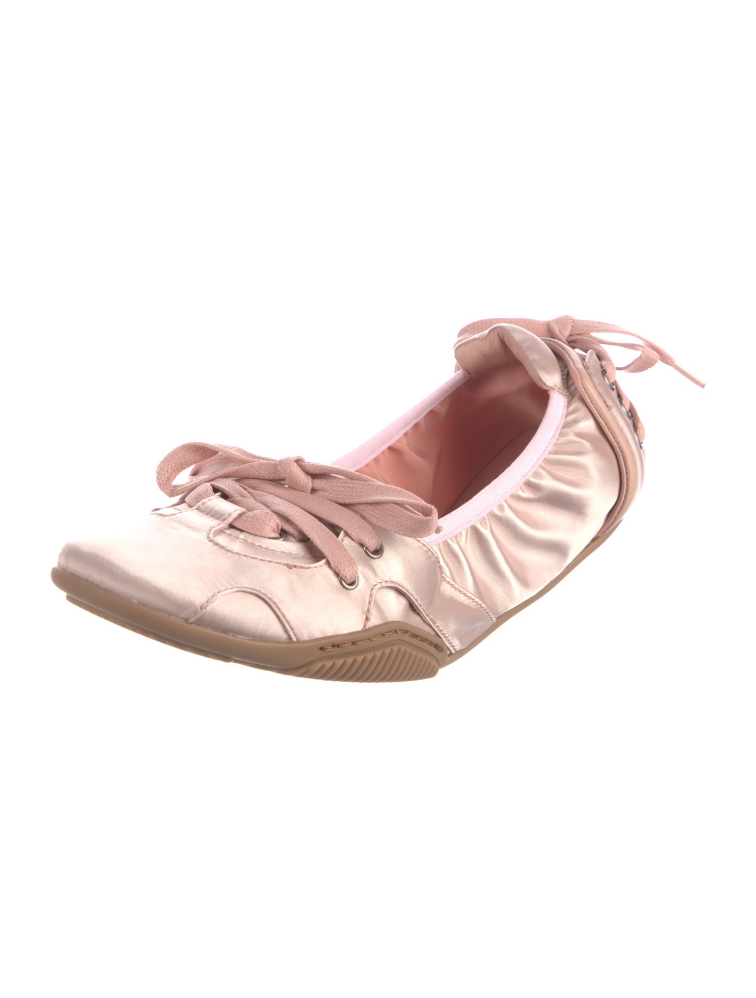 Acne Studios Satin Ballet Flats