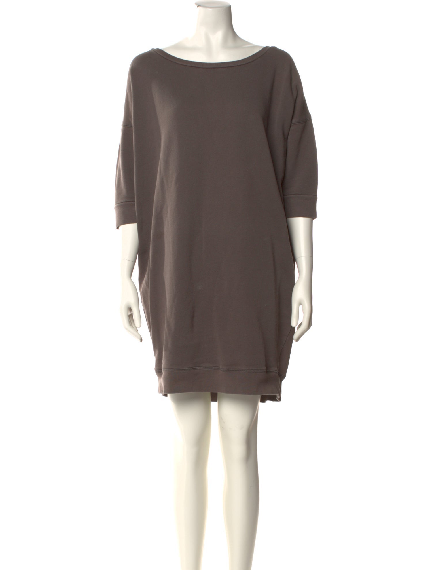 Acne Studios Bateau Neckline Mini Dress