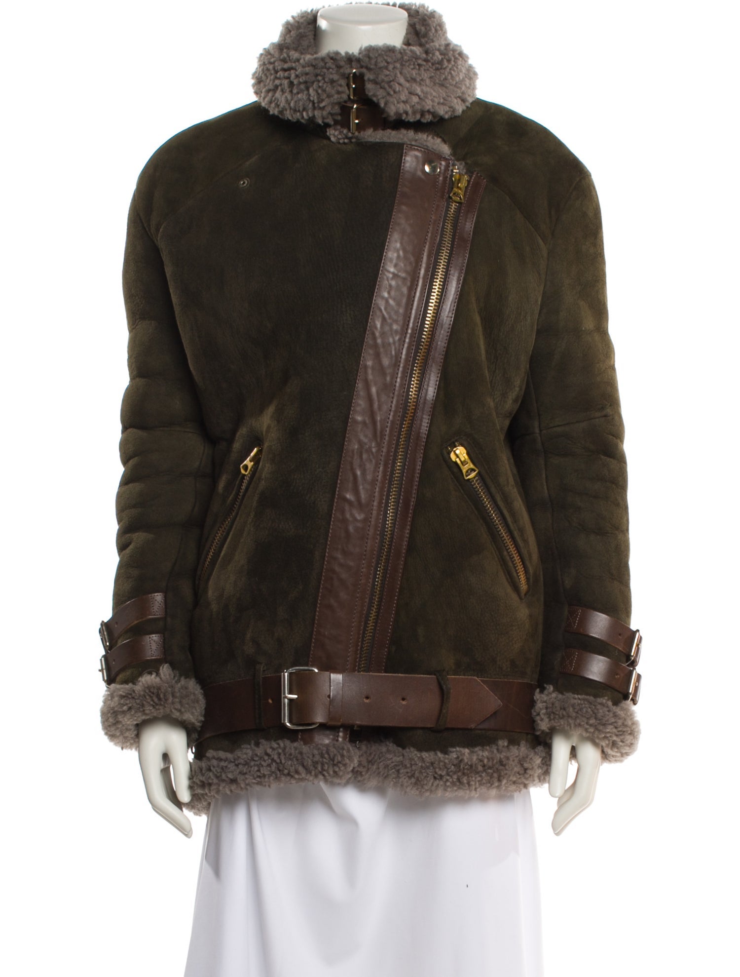 Acne Studios Shearling Fur Jacket