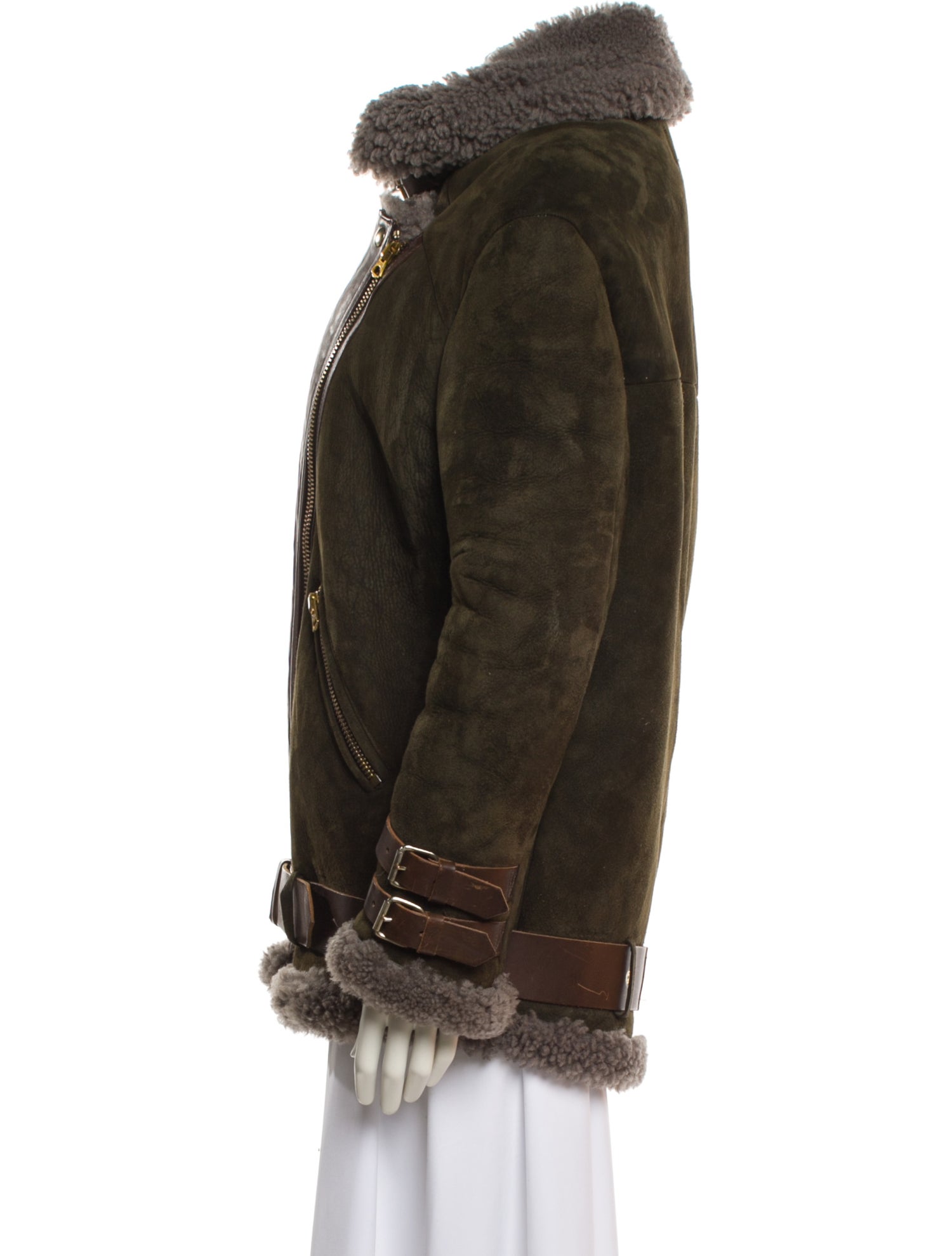 Acne Studios Shearling Fur Jacket