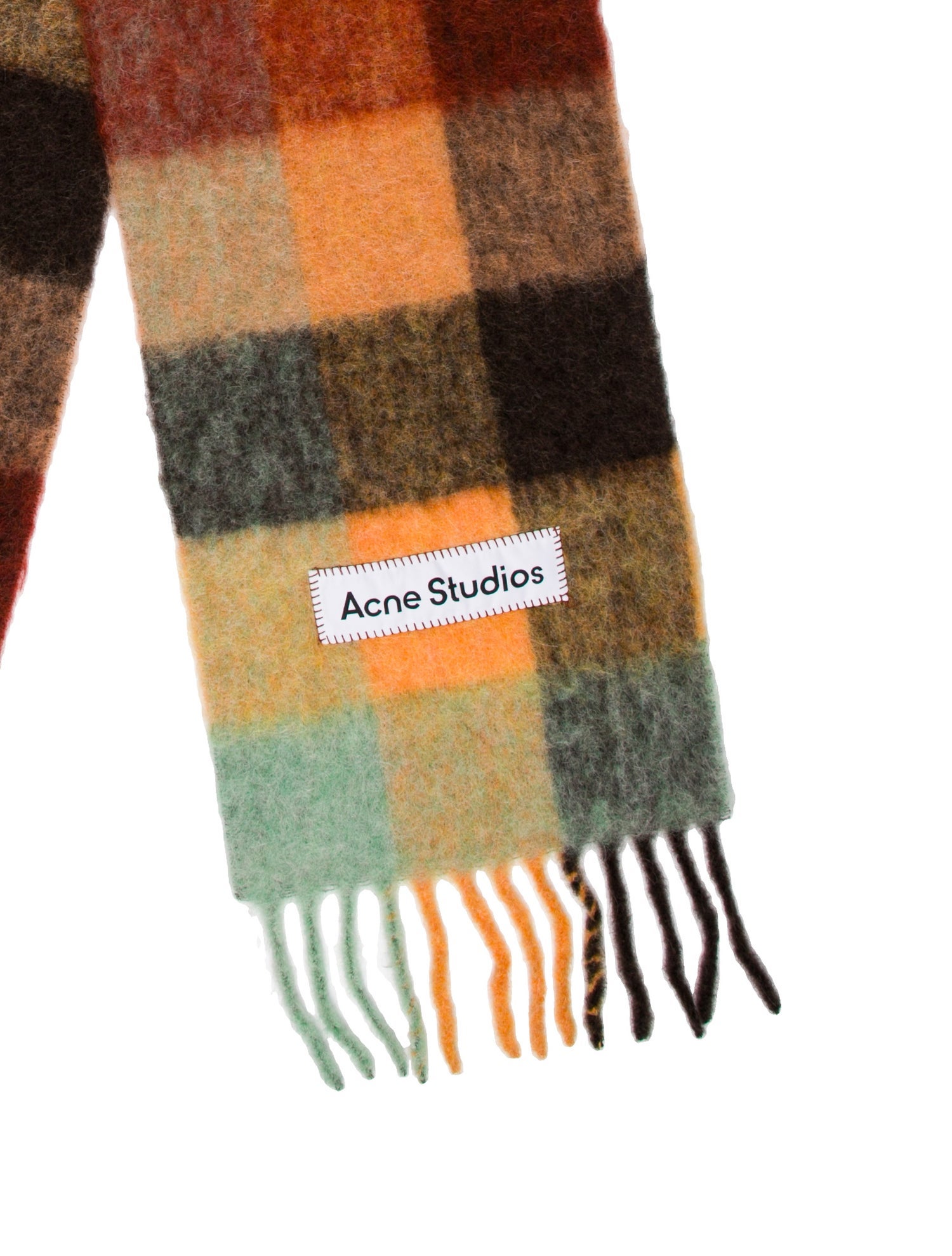 Acne Studios Alpaca Striped Scarf