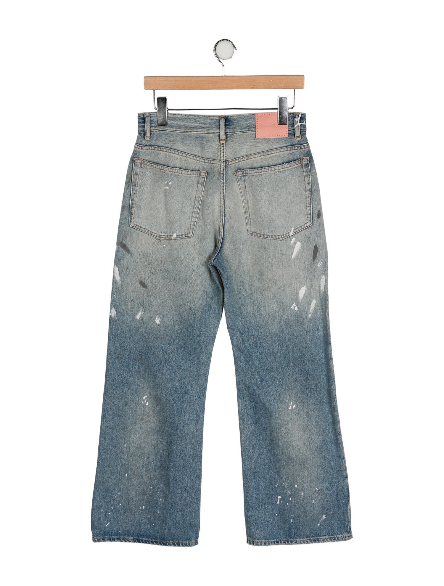 Acne Studios High-Rise Wide Leg Jeans