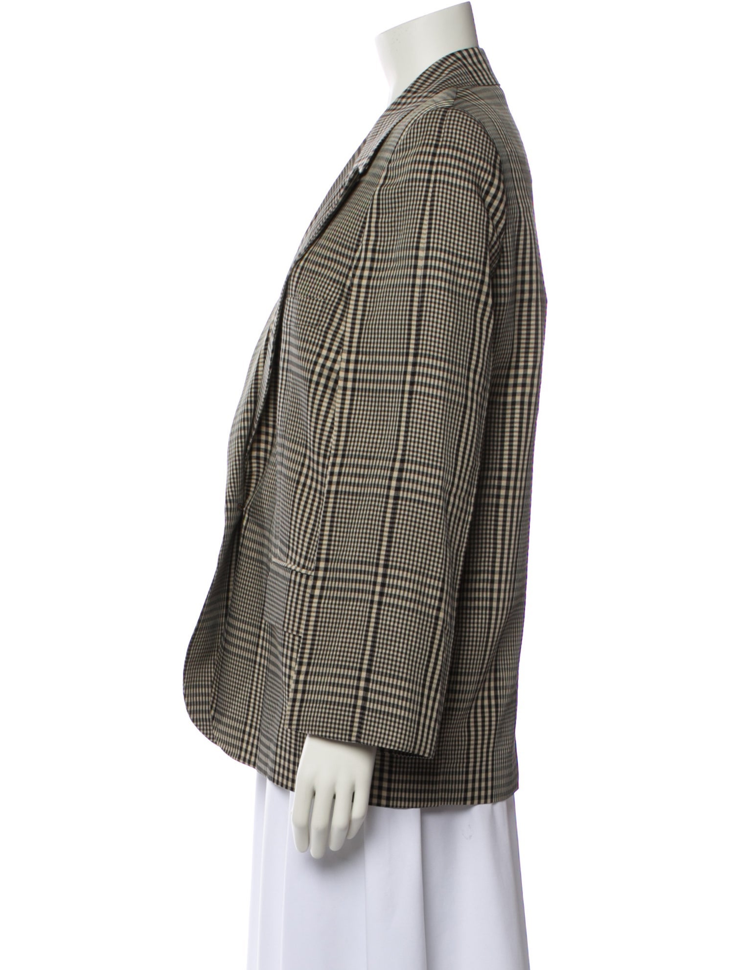 Acne Studios Plaid Print Blazer w/ Tags