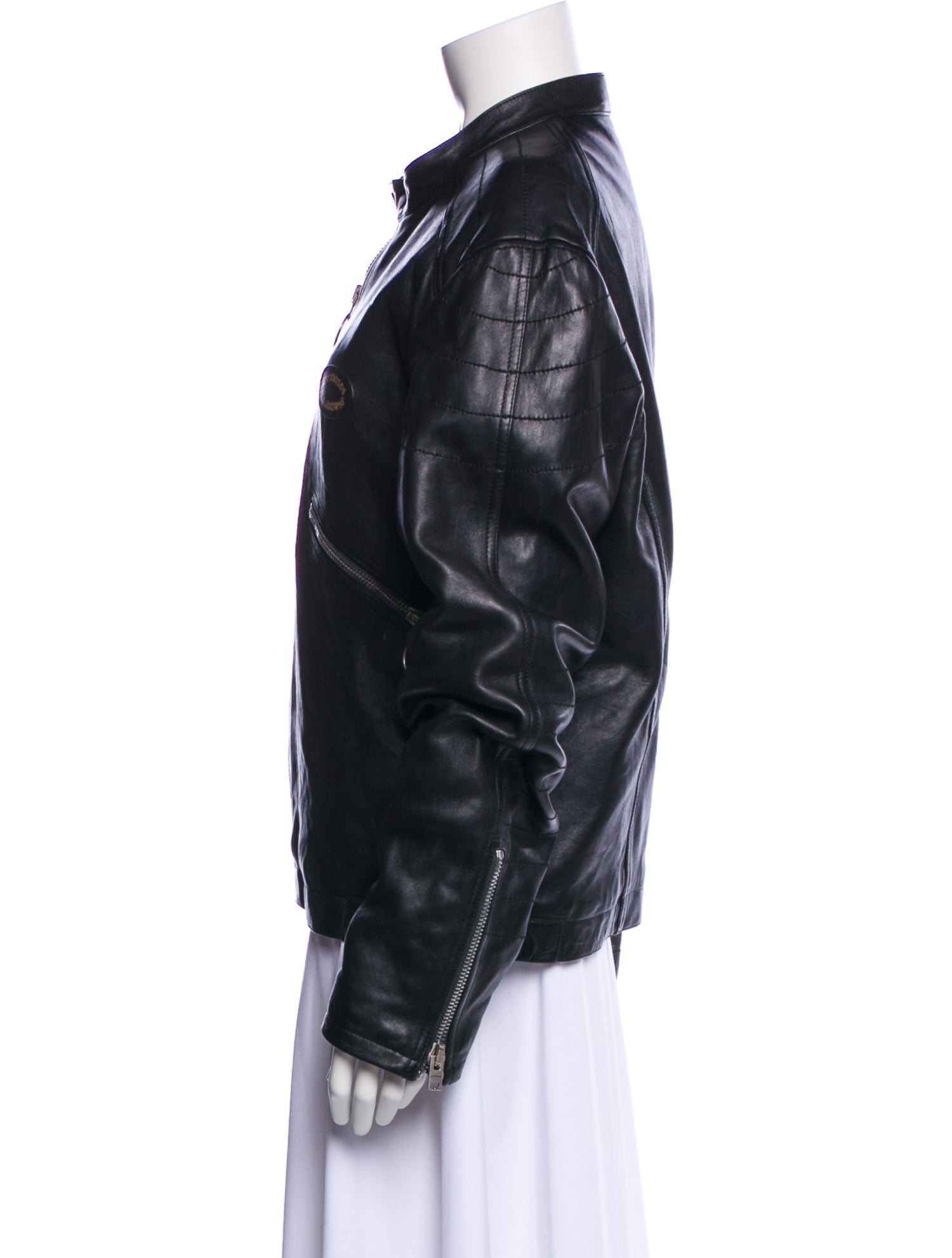 Acne Studios Leather Biker Jacket