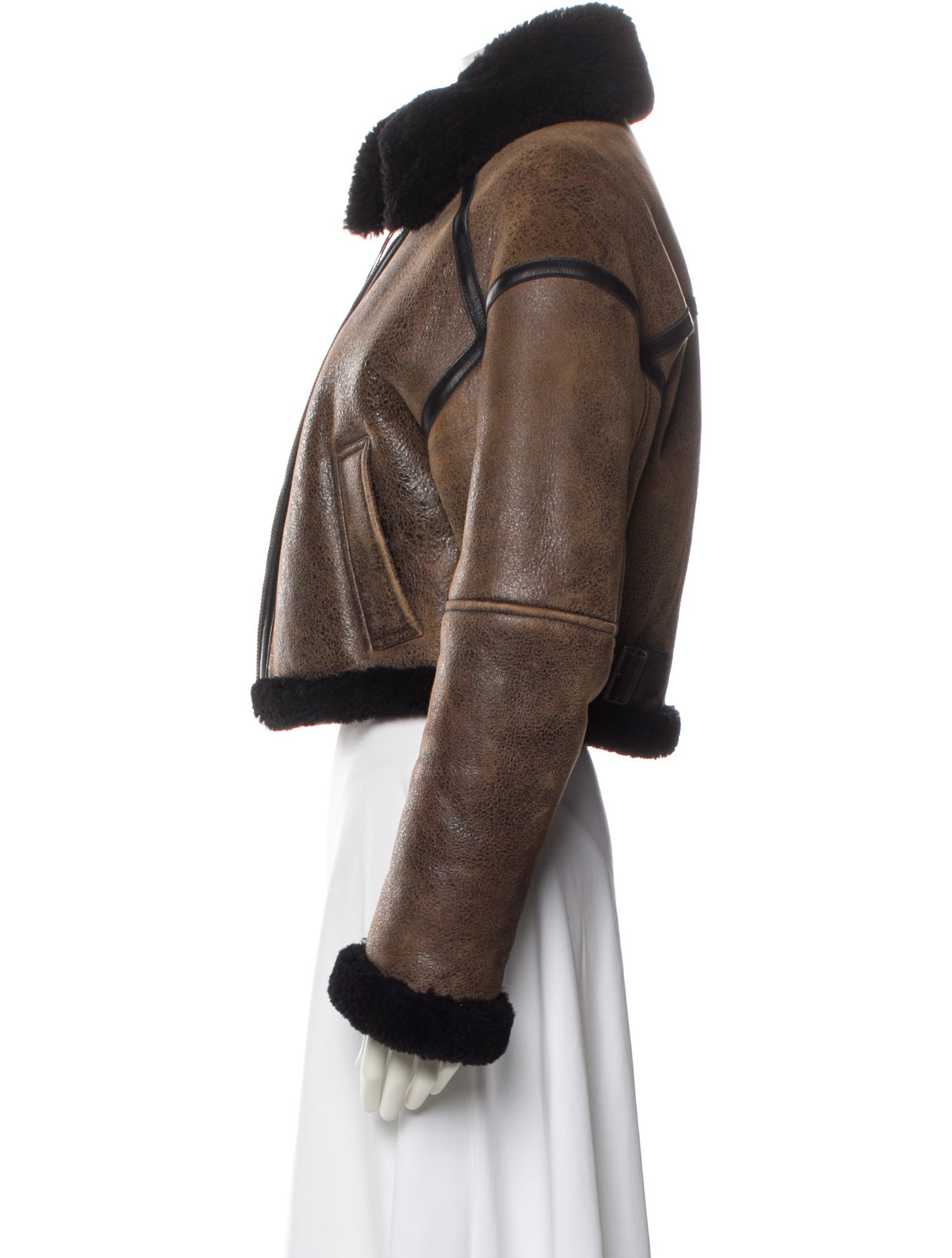Acne Studios Shearling Fur Jacket