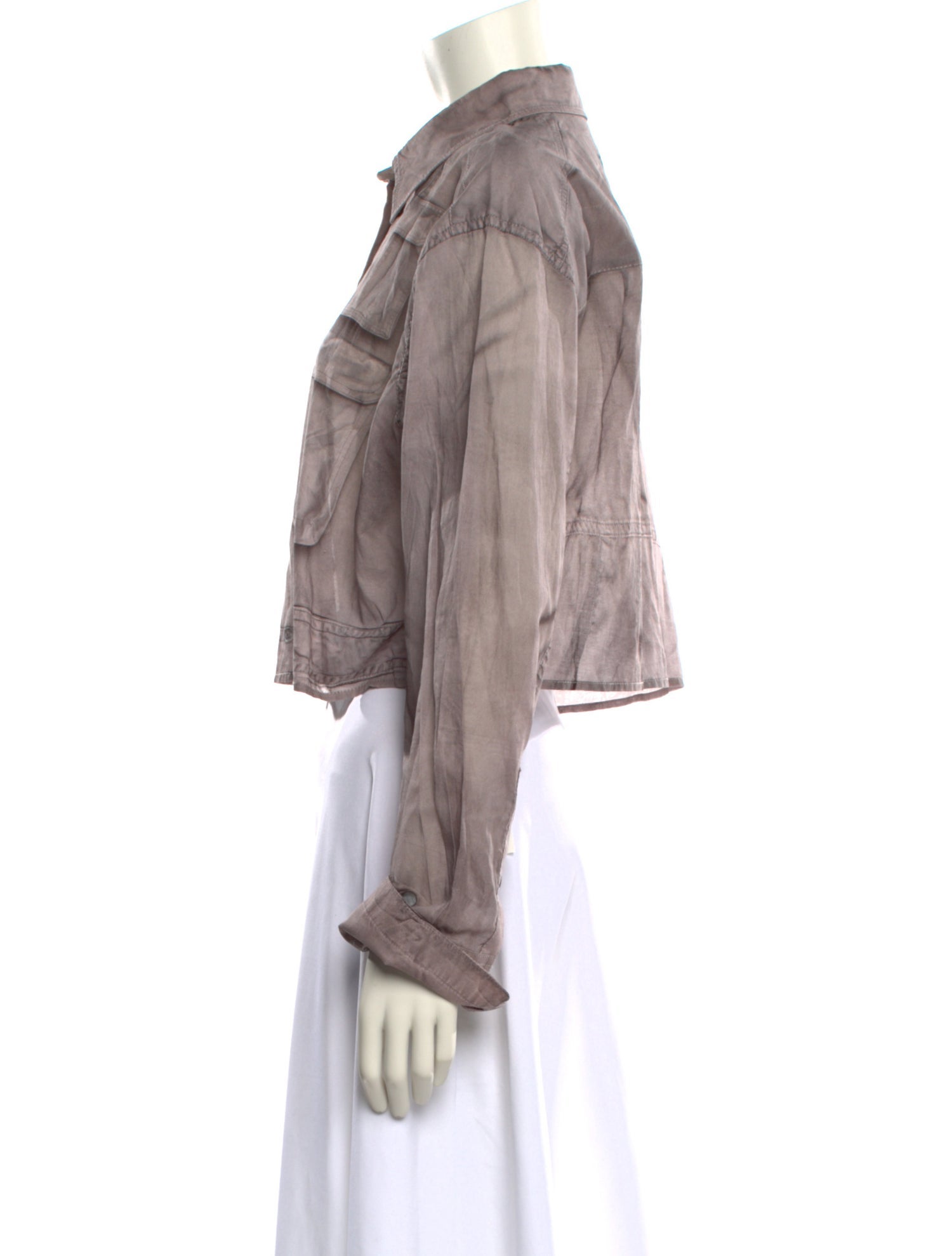 Acne Studios Long Sleeve Button-Up Top