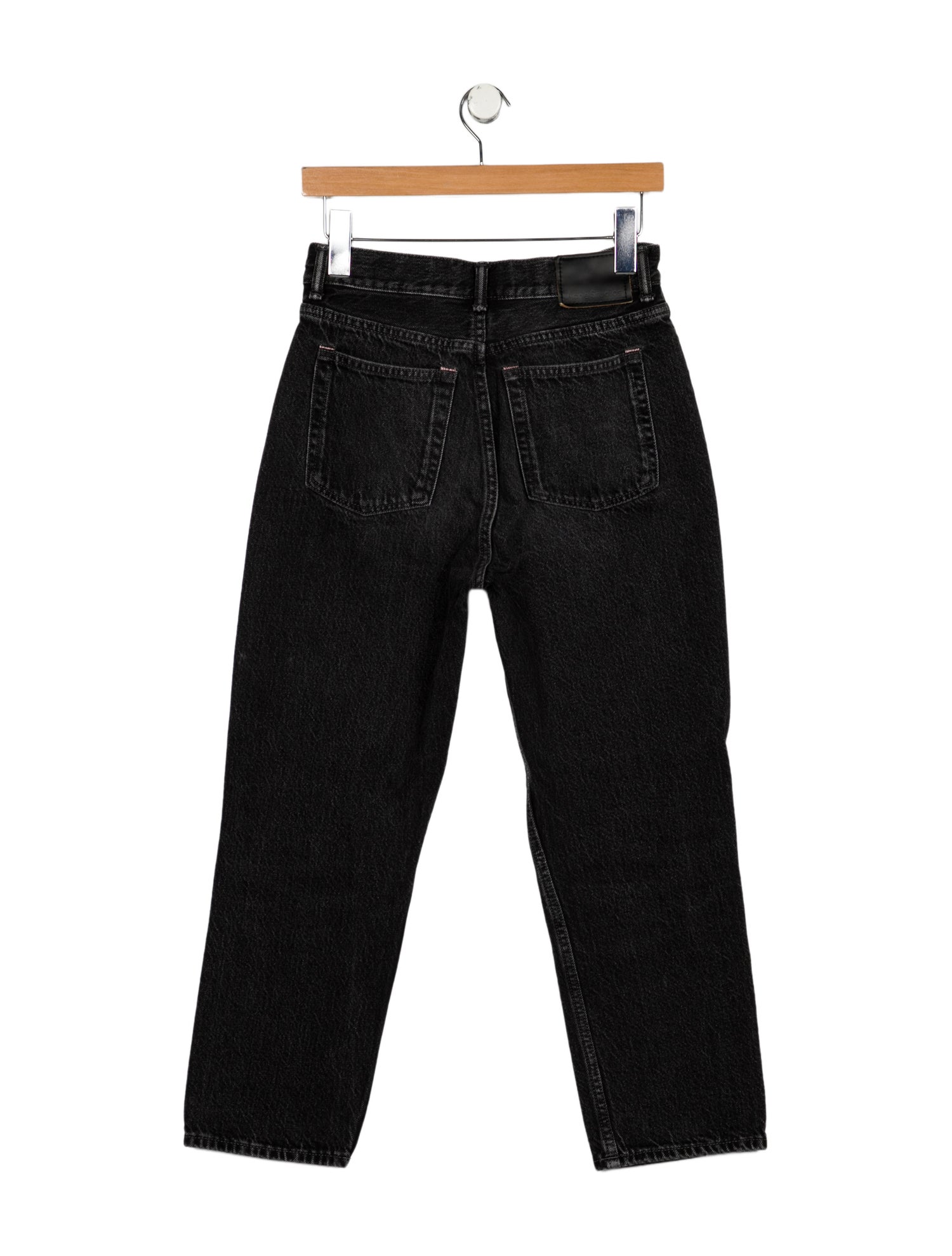 Acne Studios High-Rise Straight Leg Jeans