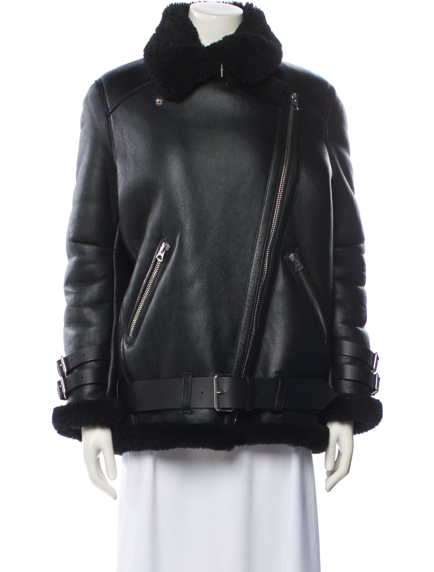 Acne Studios Shearling Fur Jacket