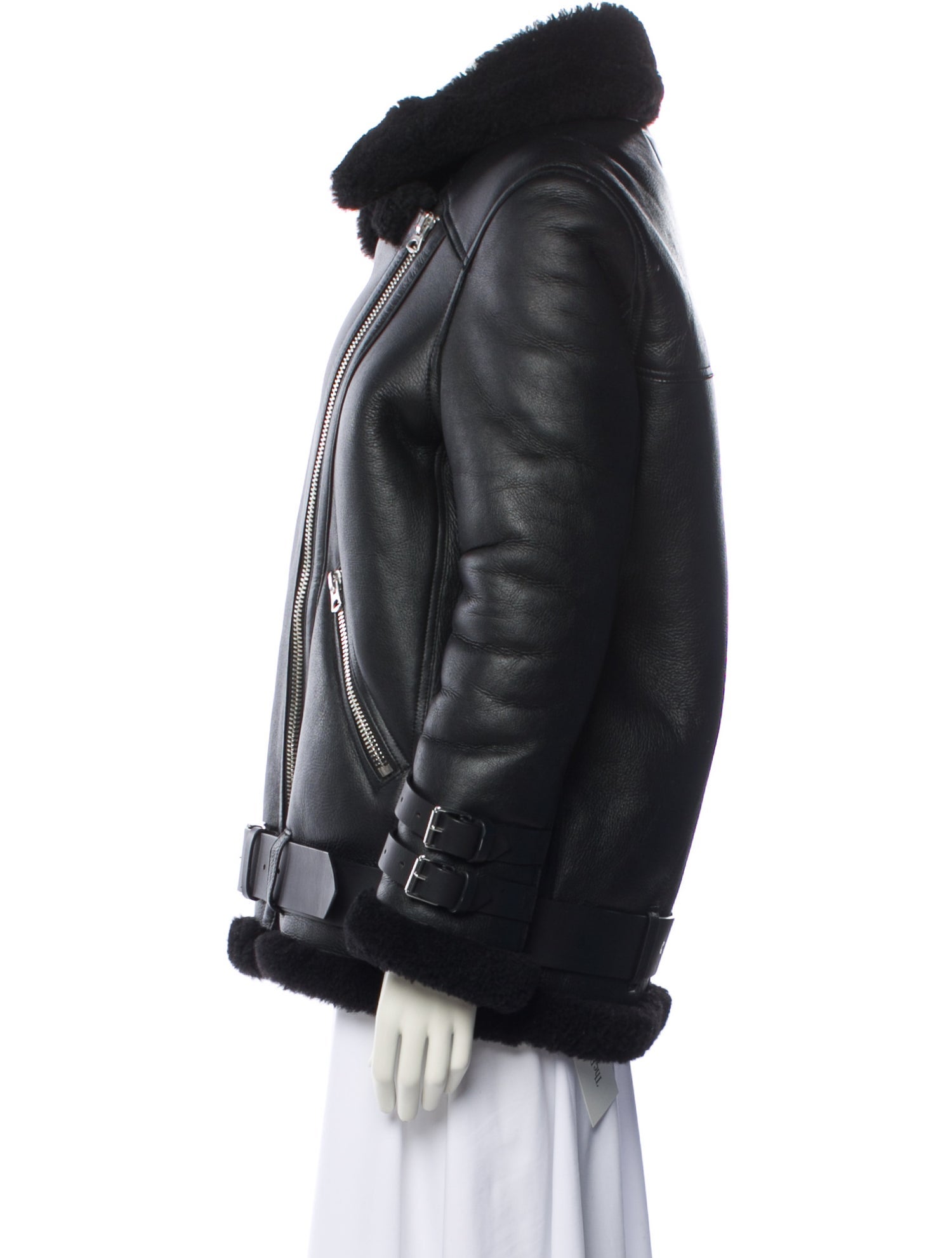 Acne Studios Shearling Fur Jacket