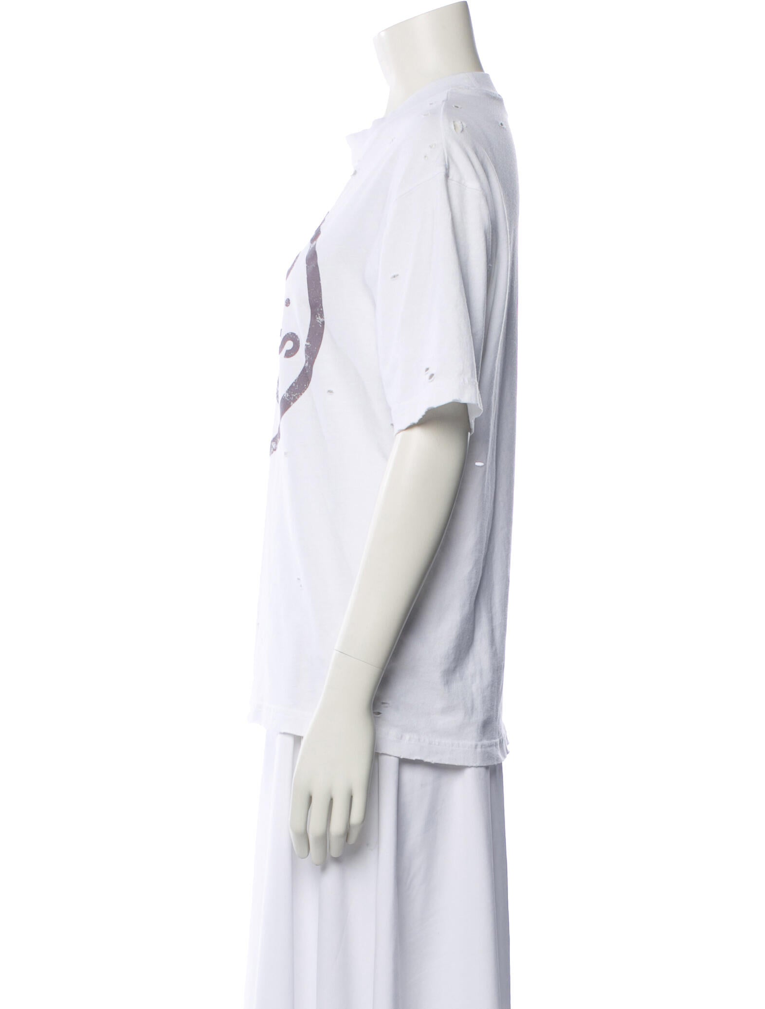 Acne Studios Graphic Print Crew Neck T-Shirt