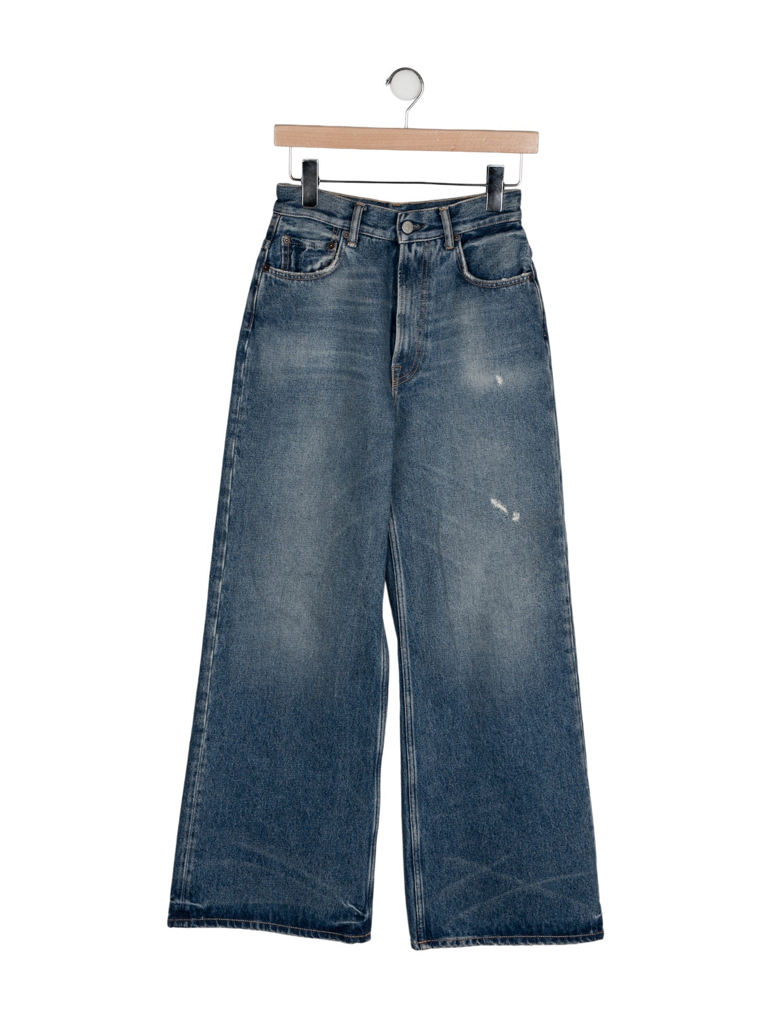 Acne Studios High-Rise Wide Leg Jeans