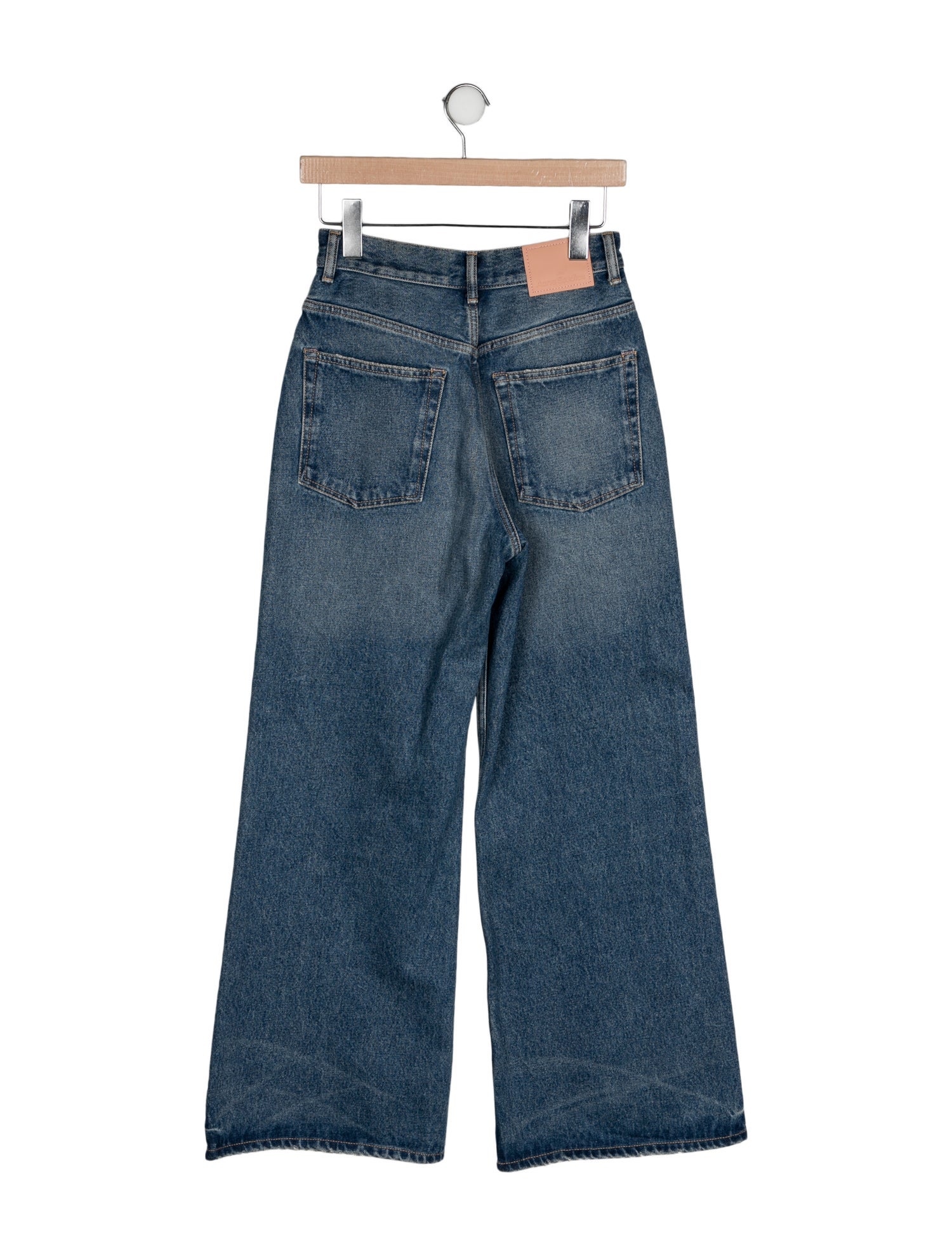 Acne Studios High-Rise Wide Leg Jeans