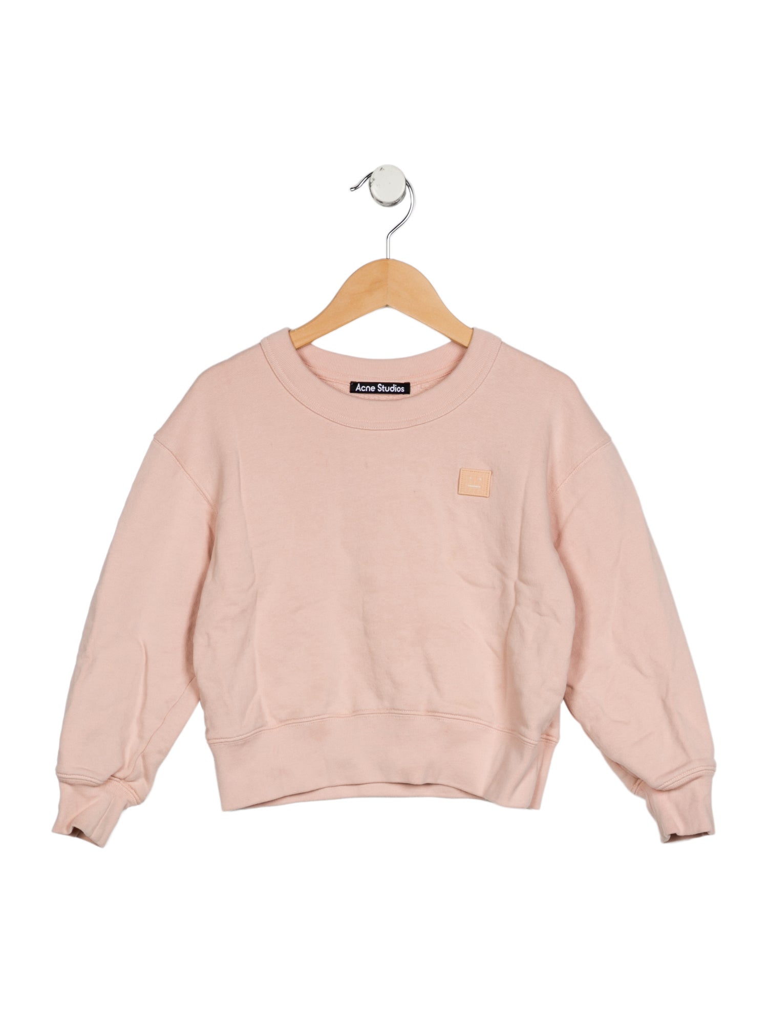 Acne Studios Girls' Cotton Long Sleeve Top