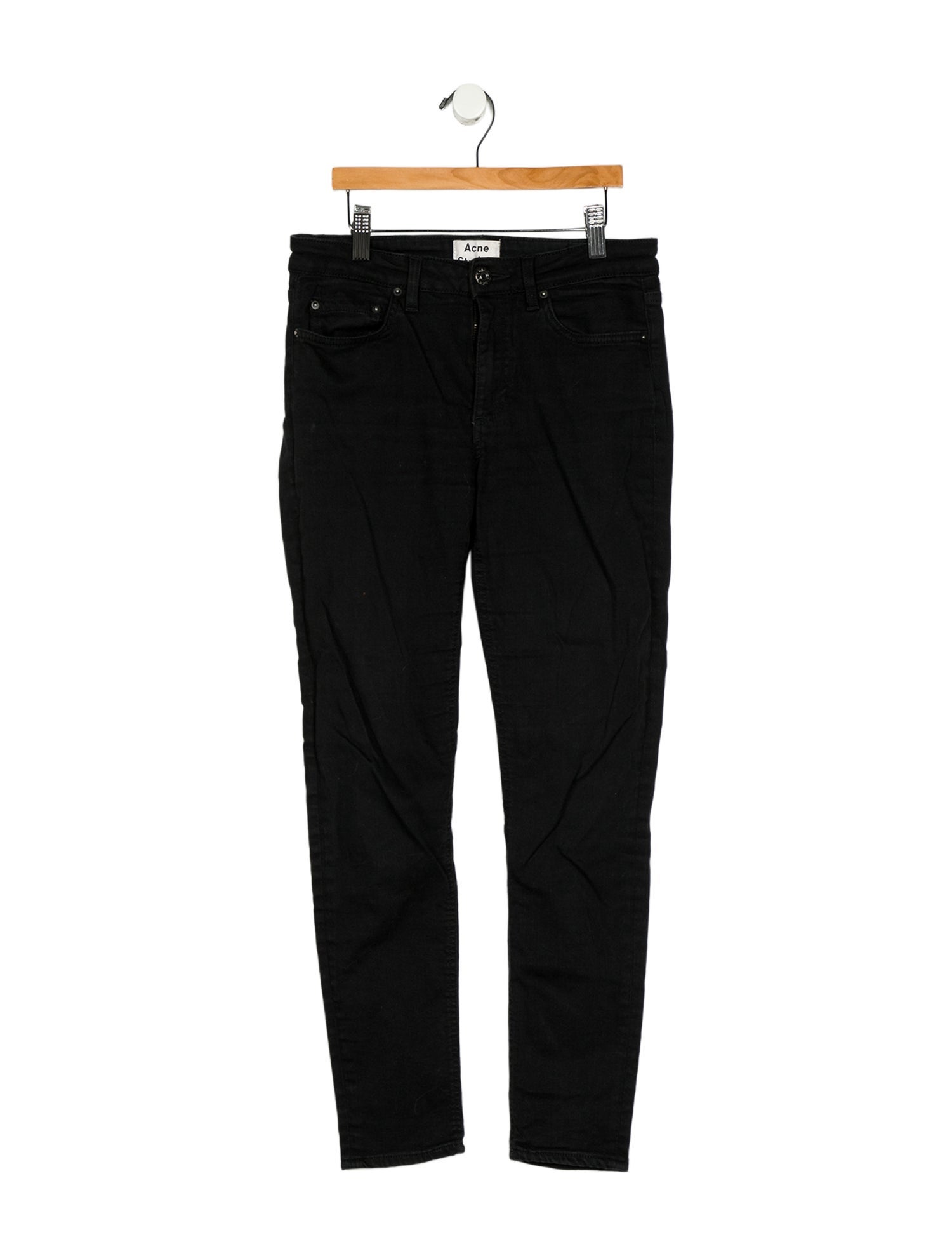 Acne Studios Mid-Rise Skinny Leg Jeans