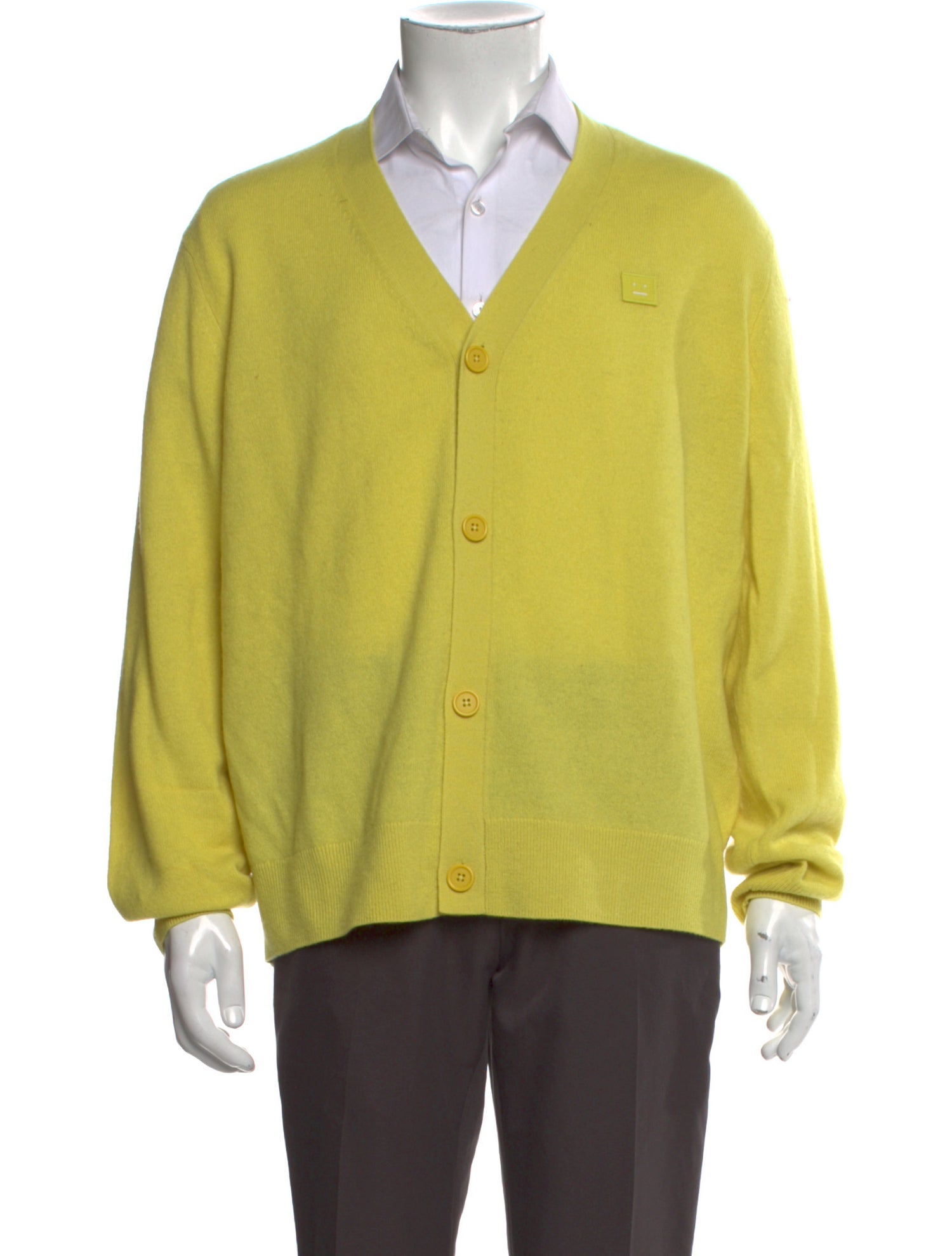 Acne Studios Wool V-Neck Cardigan