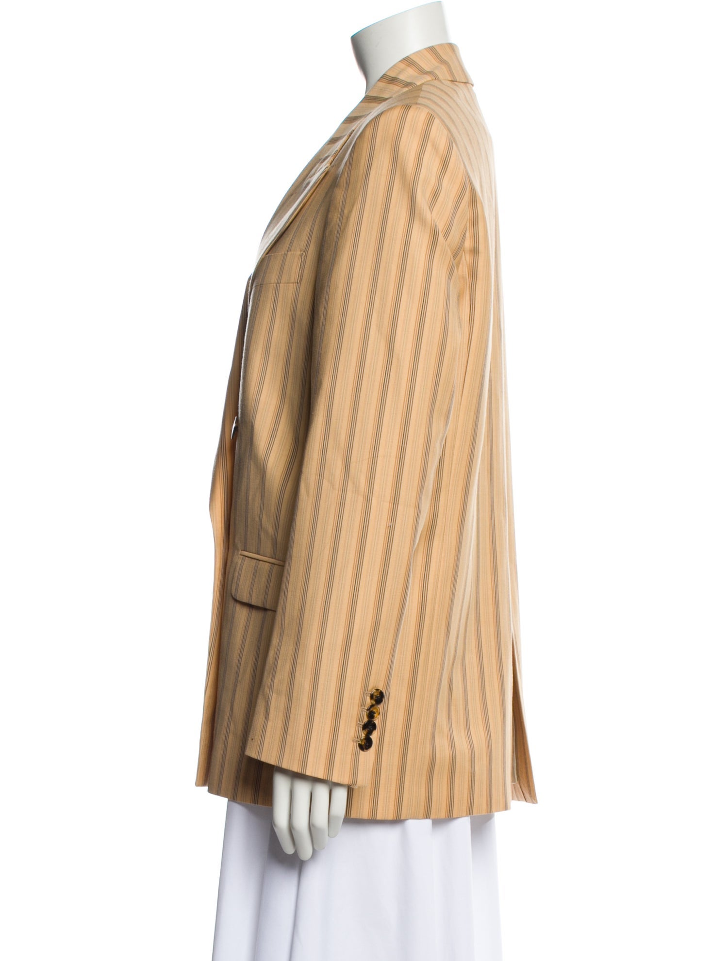 Acne Studios Wool Striped Blazer