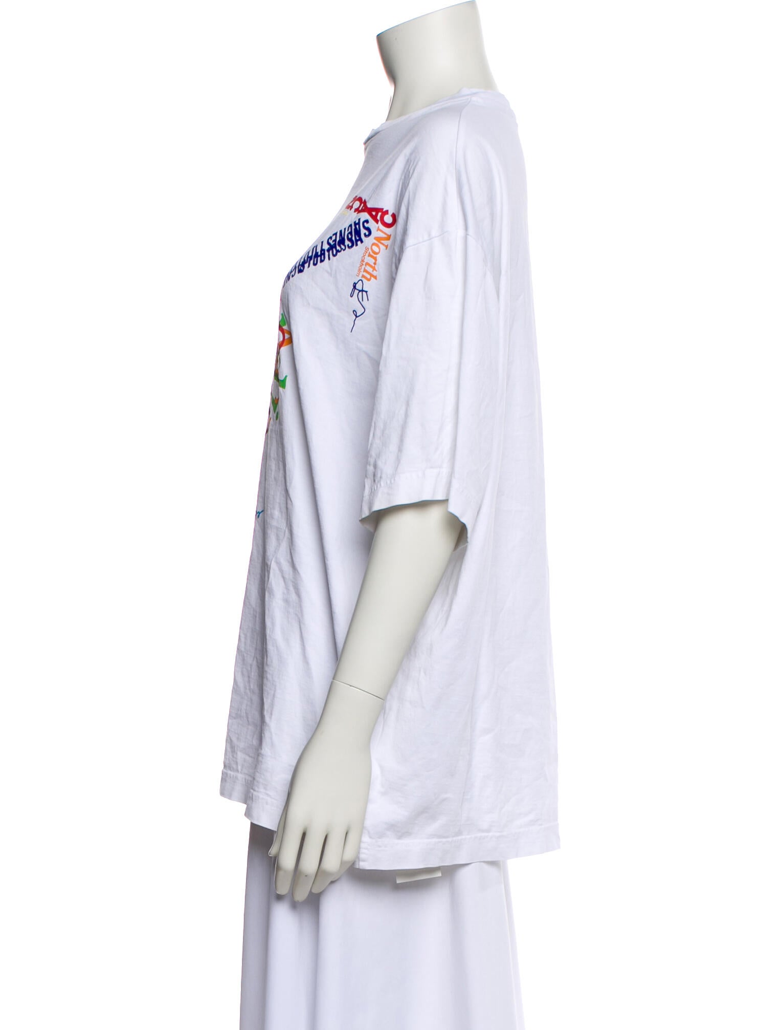 Acne Studios Graphic Print Crew Neck T-Shirt