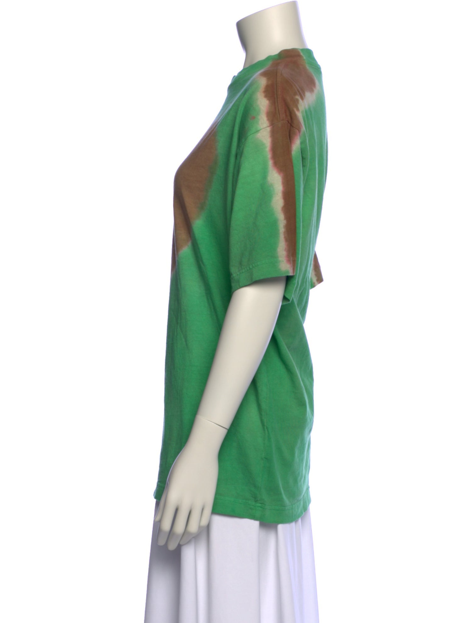 Acne Studios Graphic Print Mock Neck T-Shirt