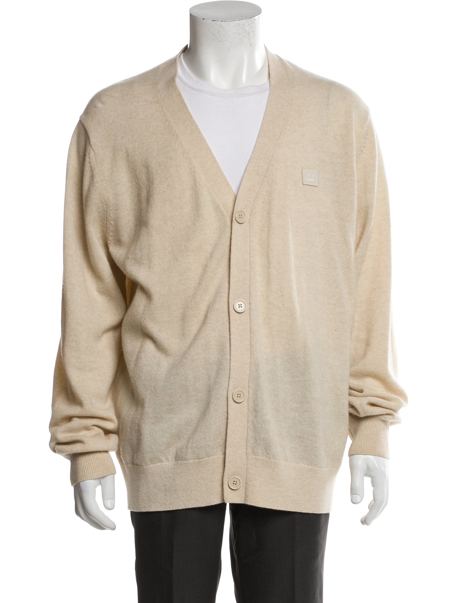 Acne Studios Wool V-Neck Cardigan