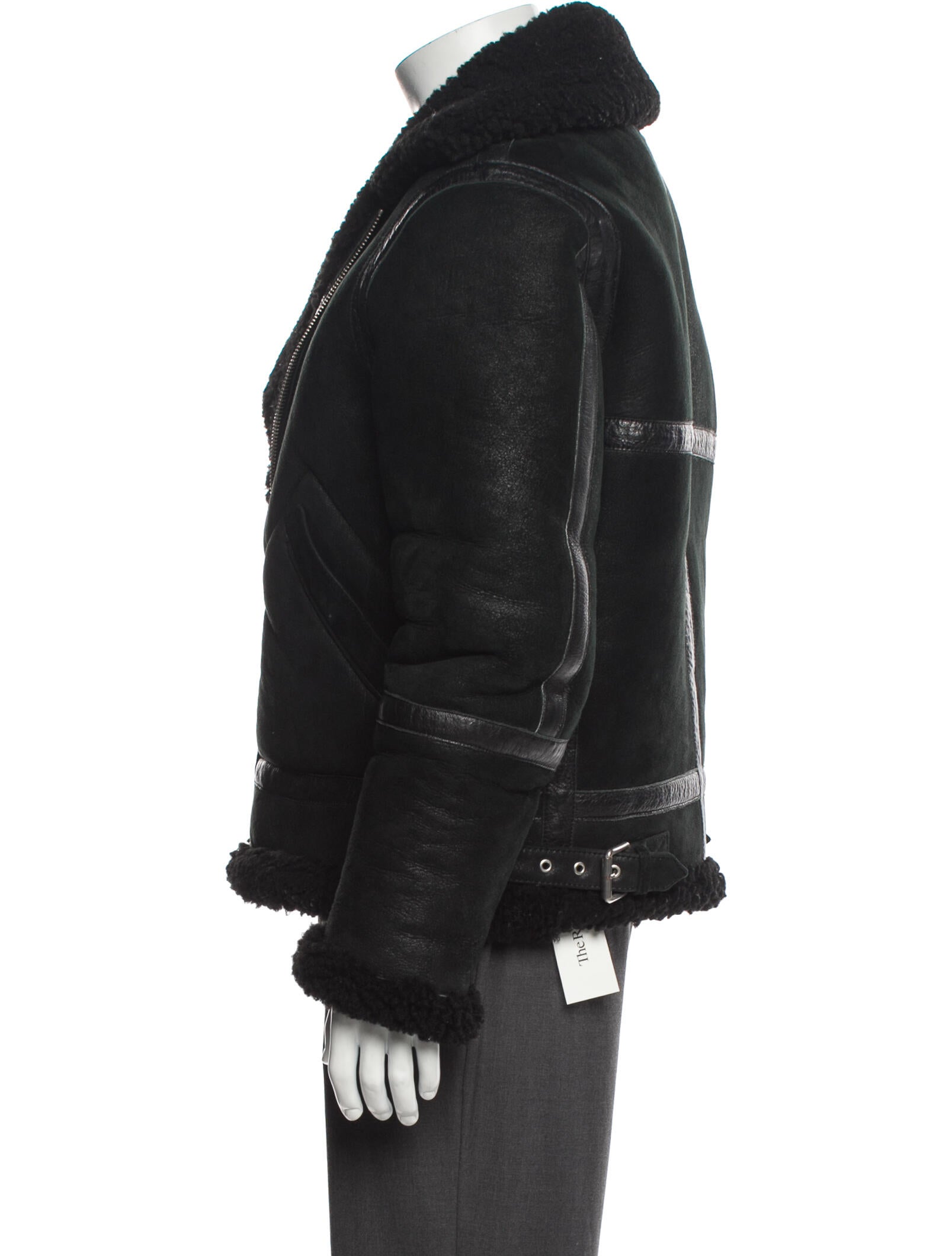 Acne Studios Shearling Moto Jacket