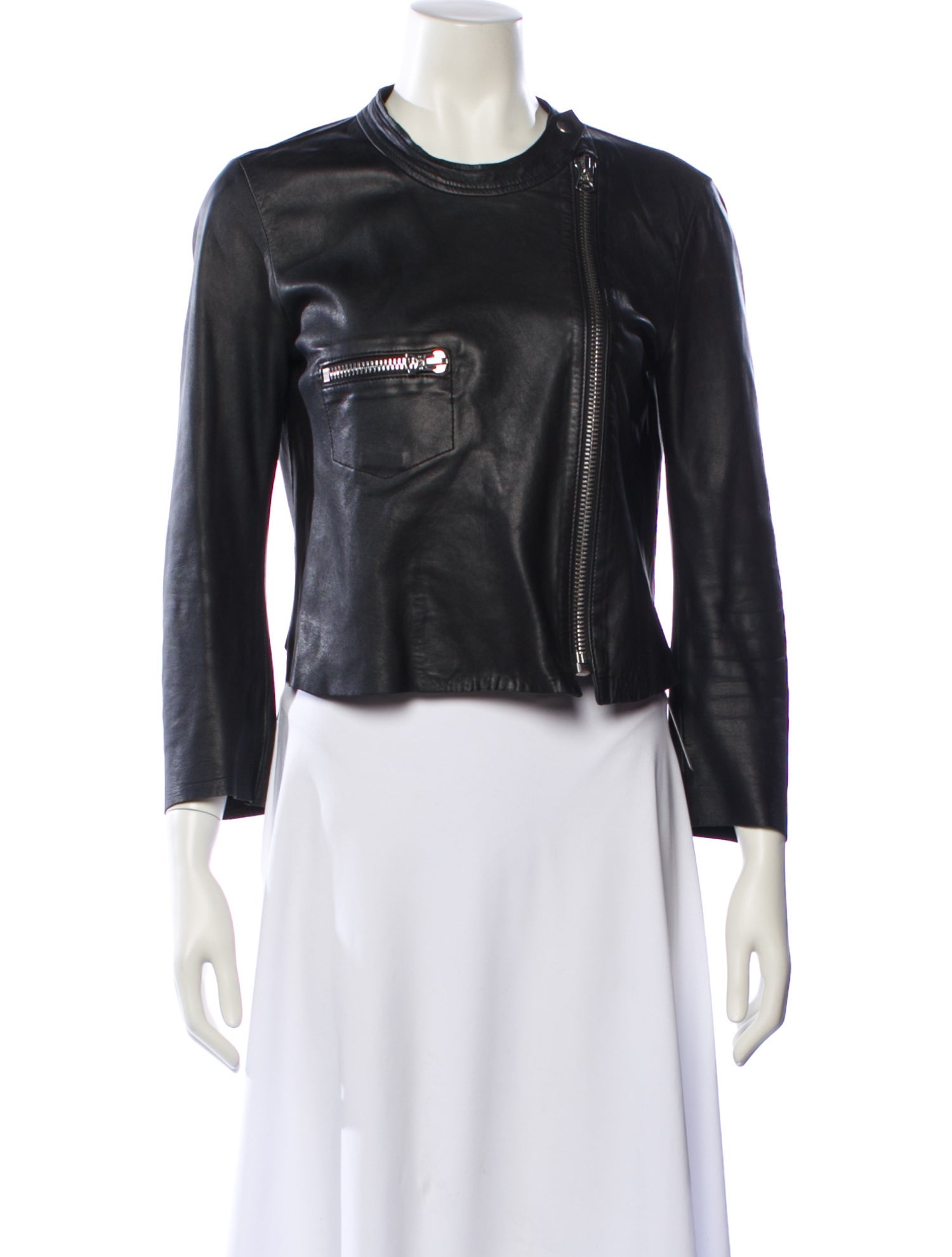 Acne Studios Leather Biker Jacket