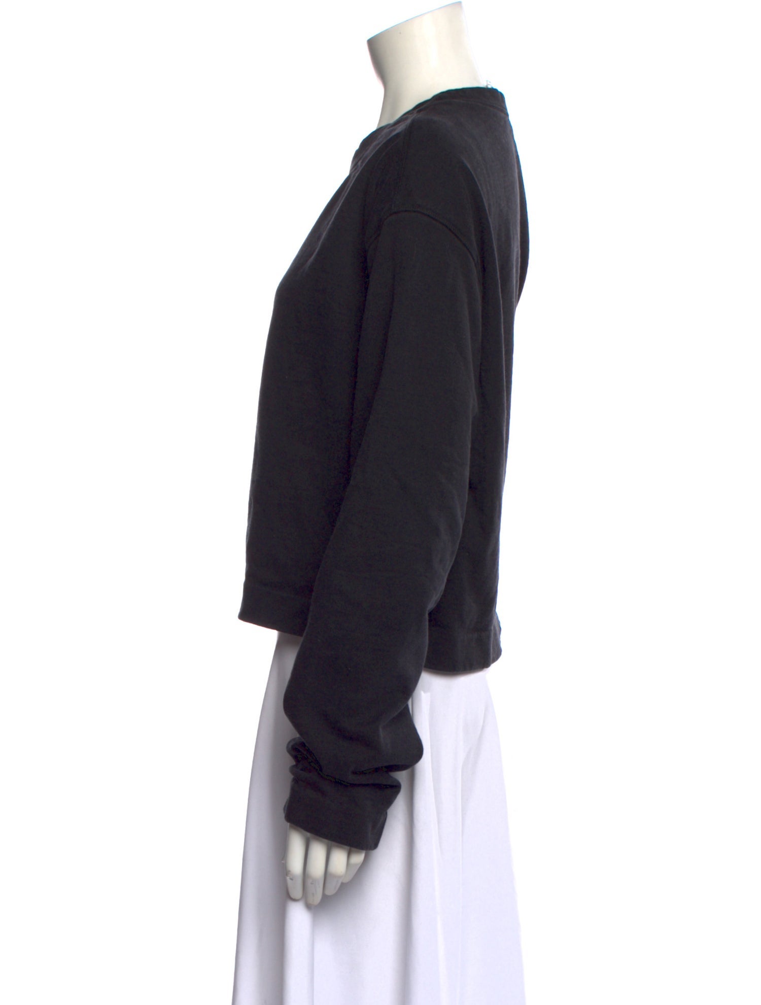 Acne Studios Crew Neck Long Sleeve Sweatshirt