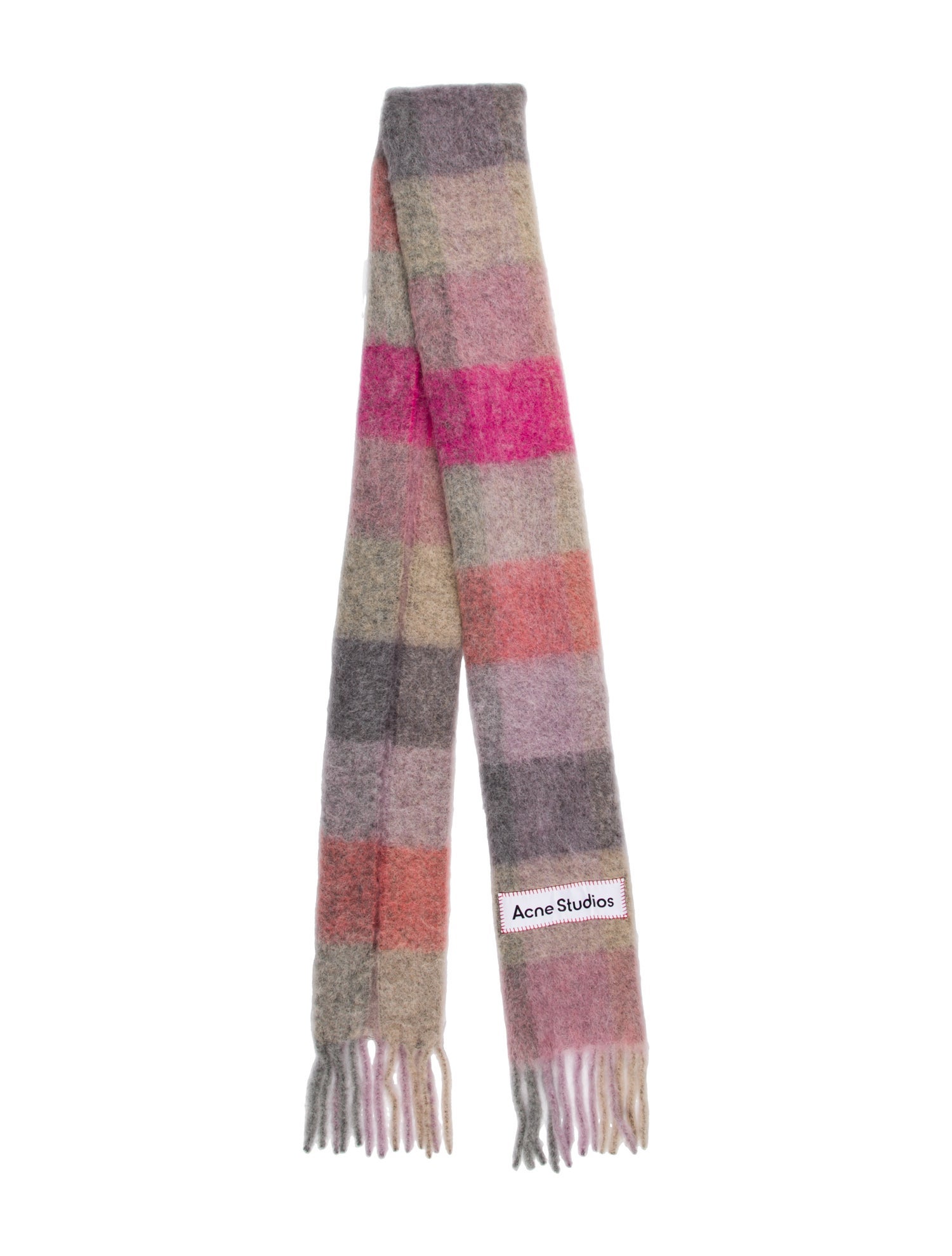 Acne Studios Wool Striped Scarf
