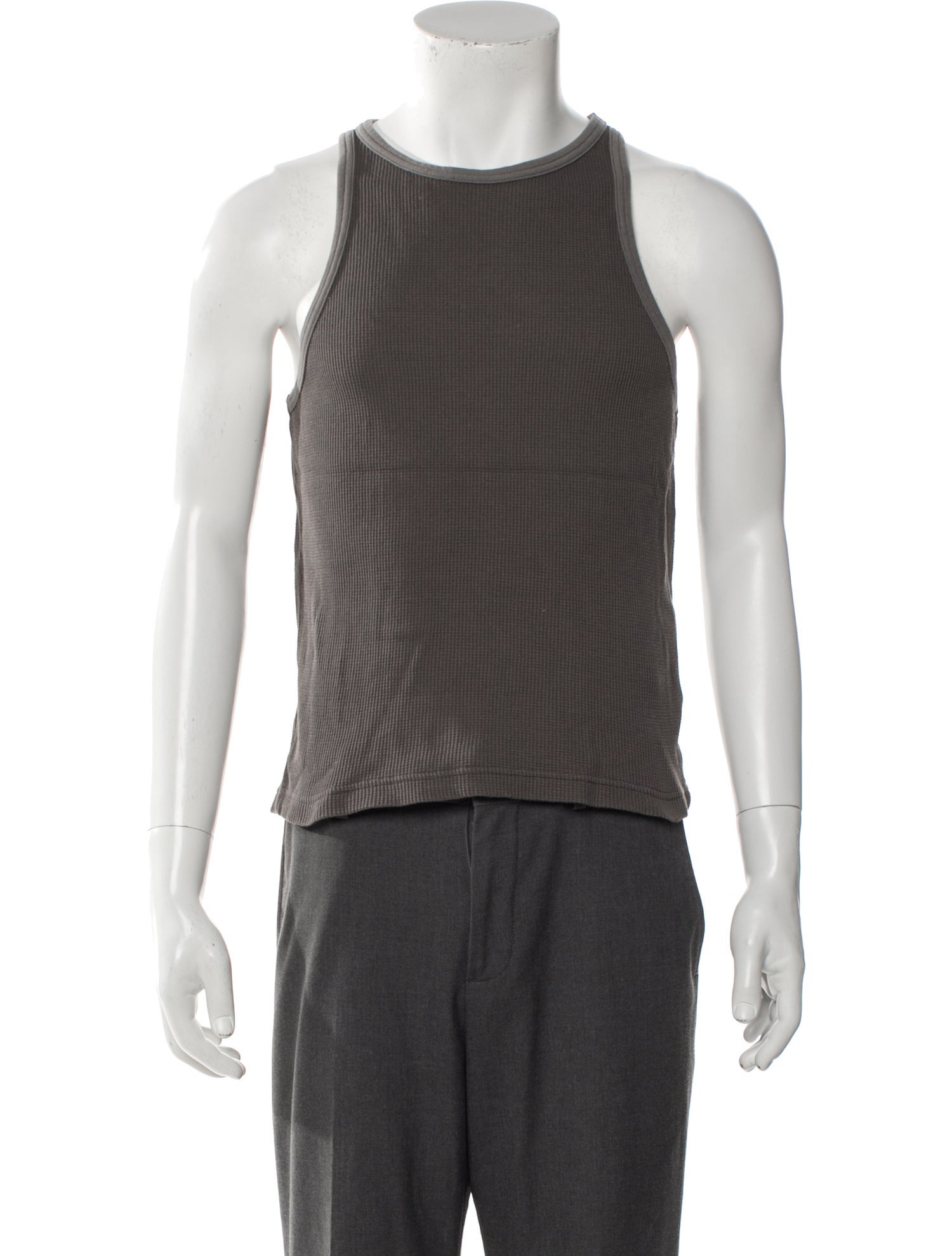 Acne Studios Scoop Neck Sleeveless T-Shirt