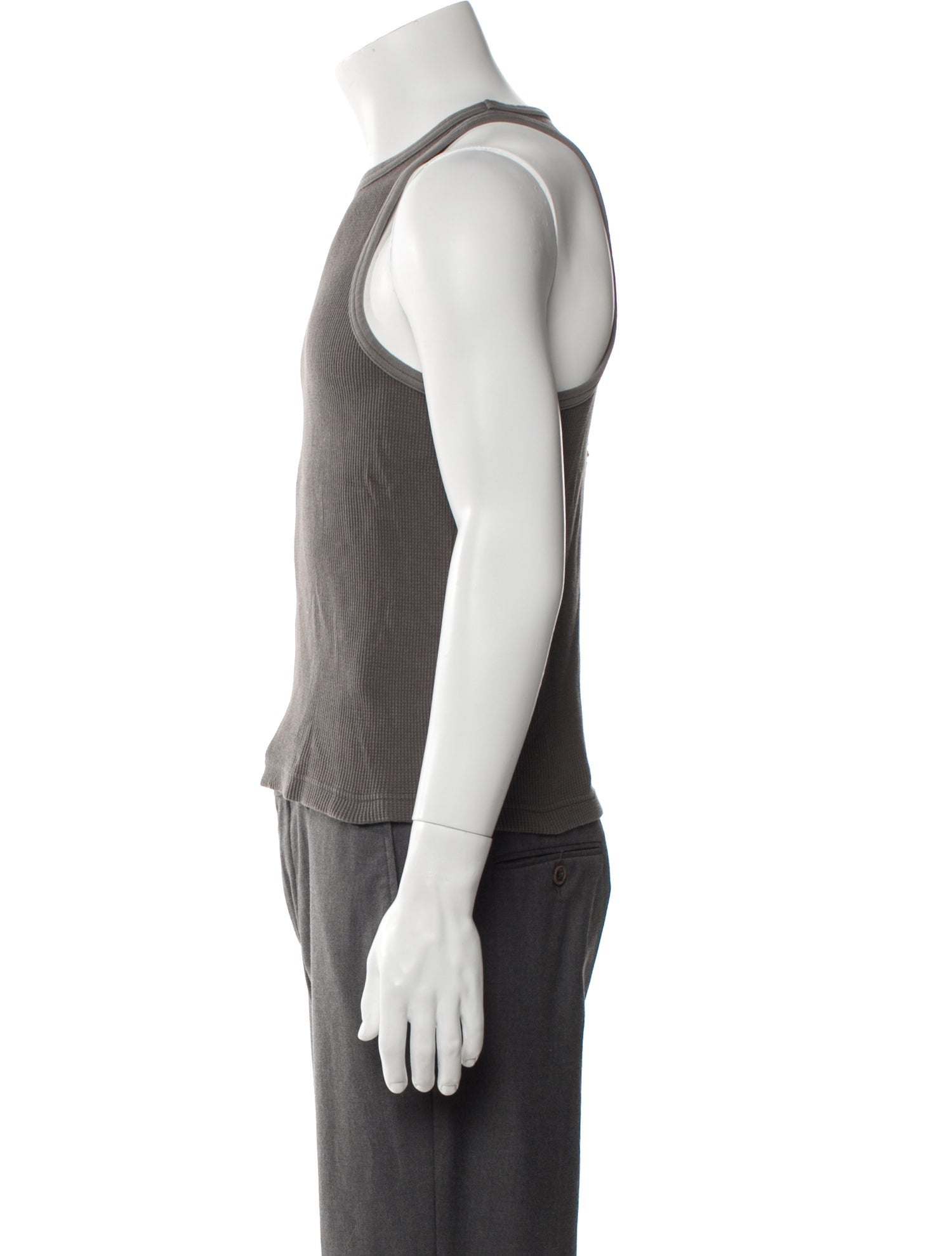 Acne Studios Scoop Neck Sleeveless T-Shirt