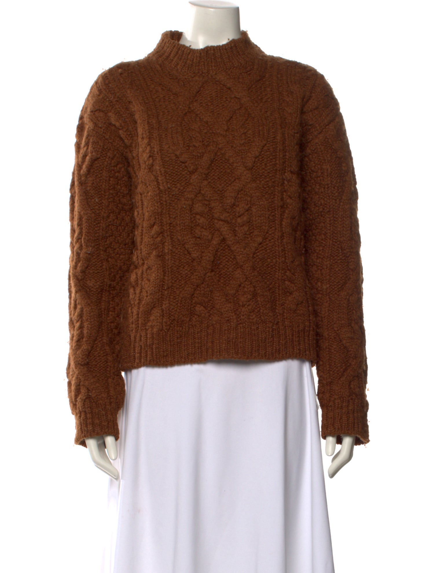 Acne Studios Wool Mock Neck Sweater