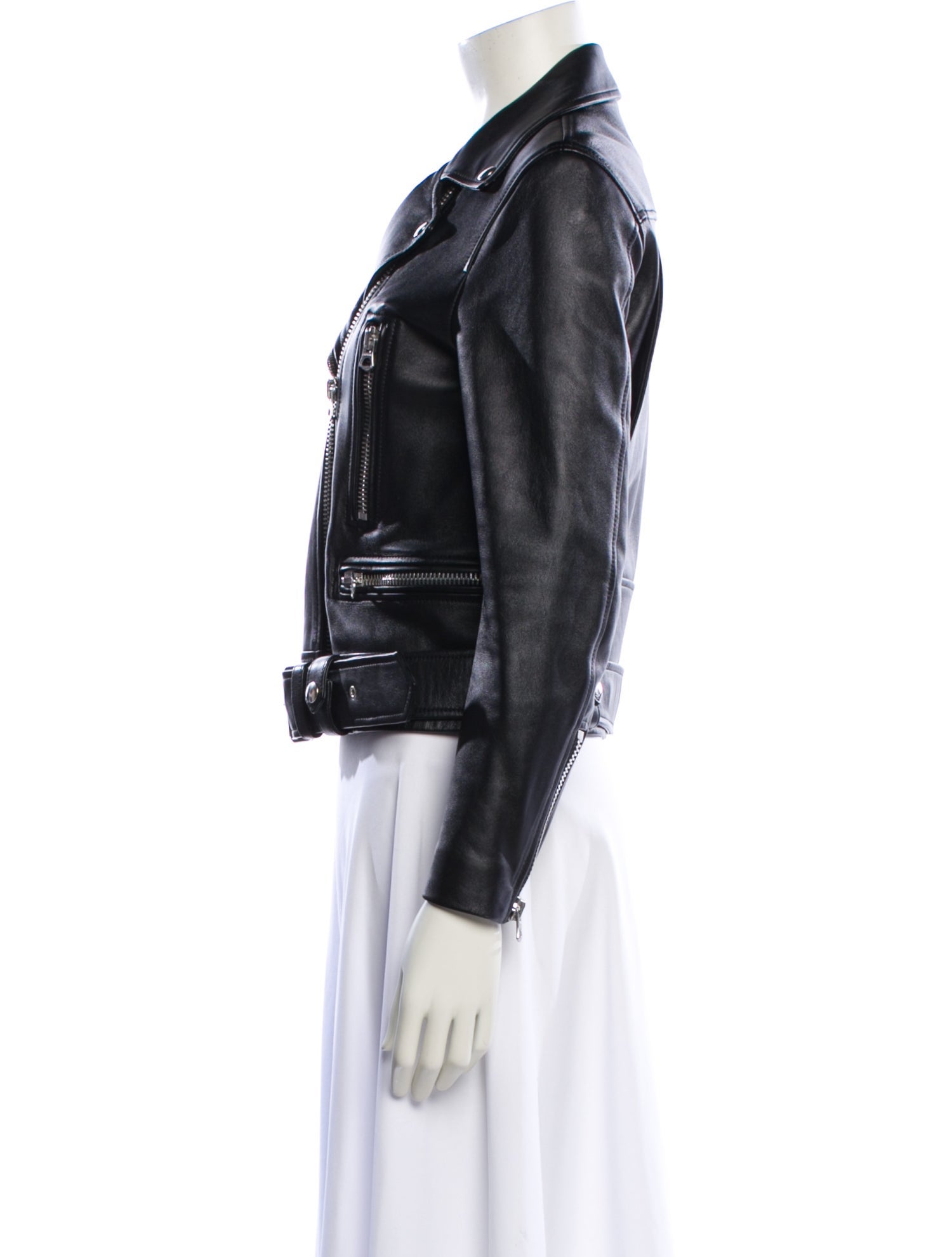 Acne Studios Leather Biker Jacket