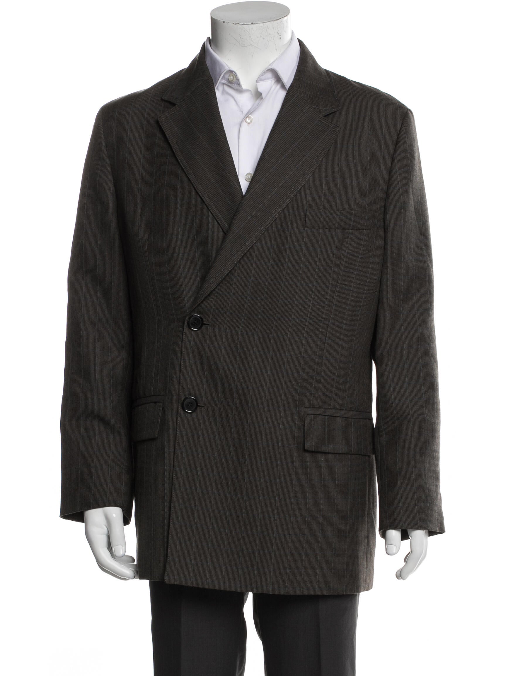 Acne Studios Wool Striped Blazer