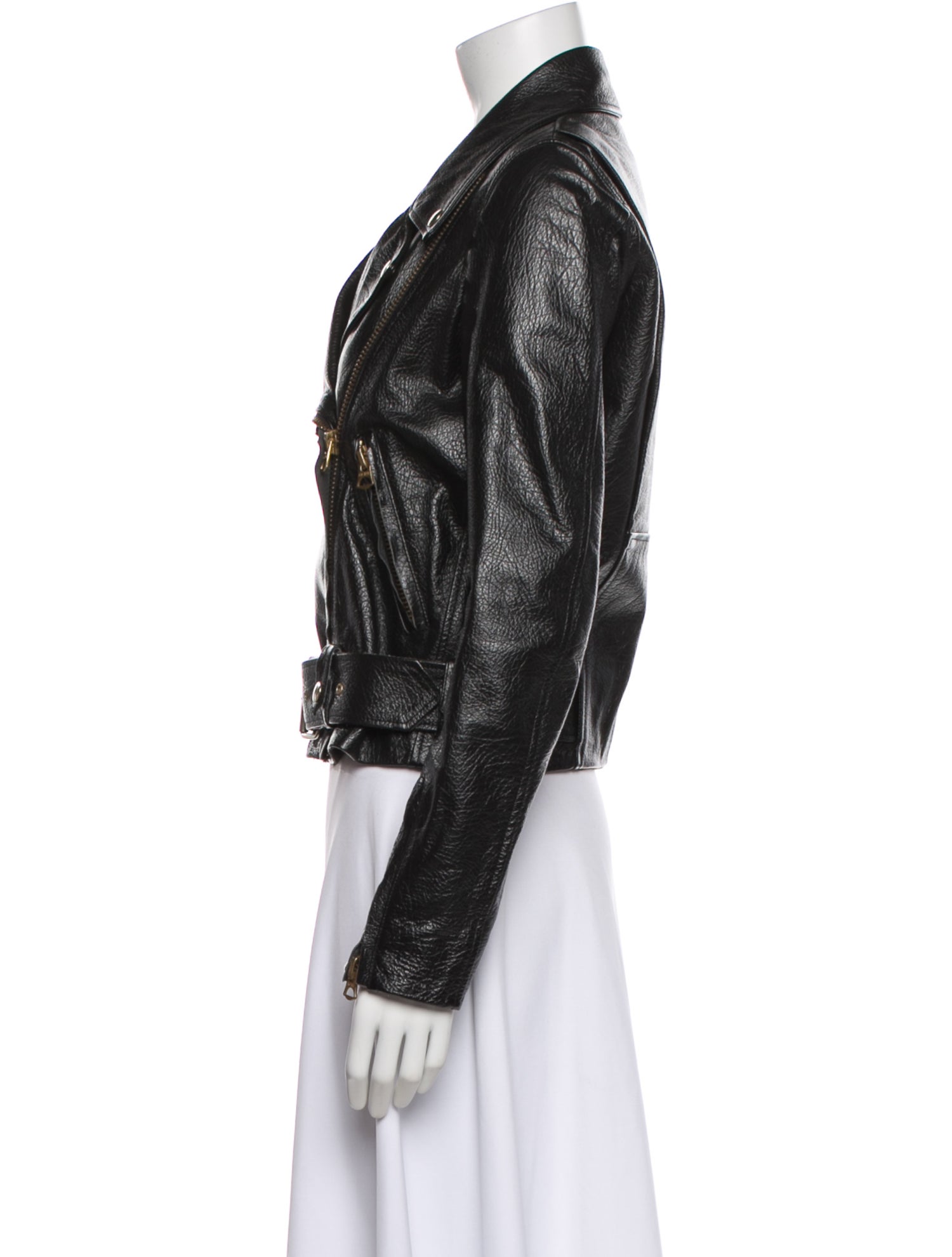 Acne Studios Leather Biker Jacket
