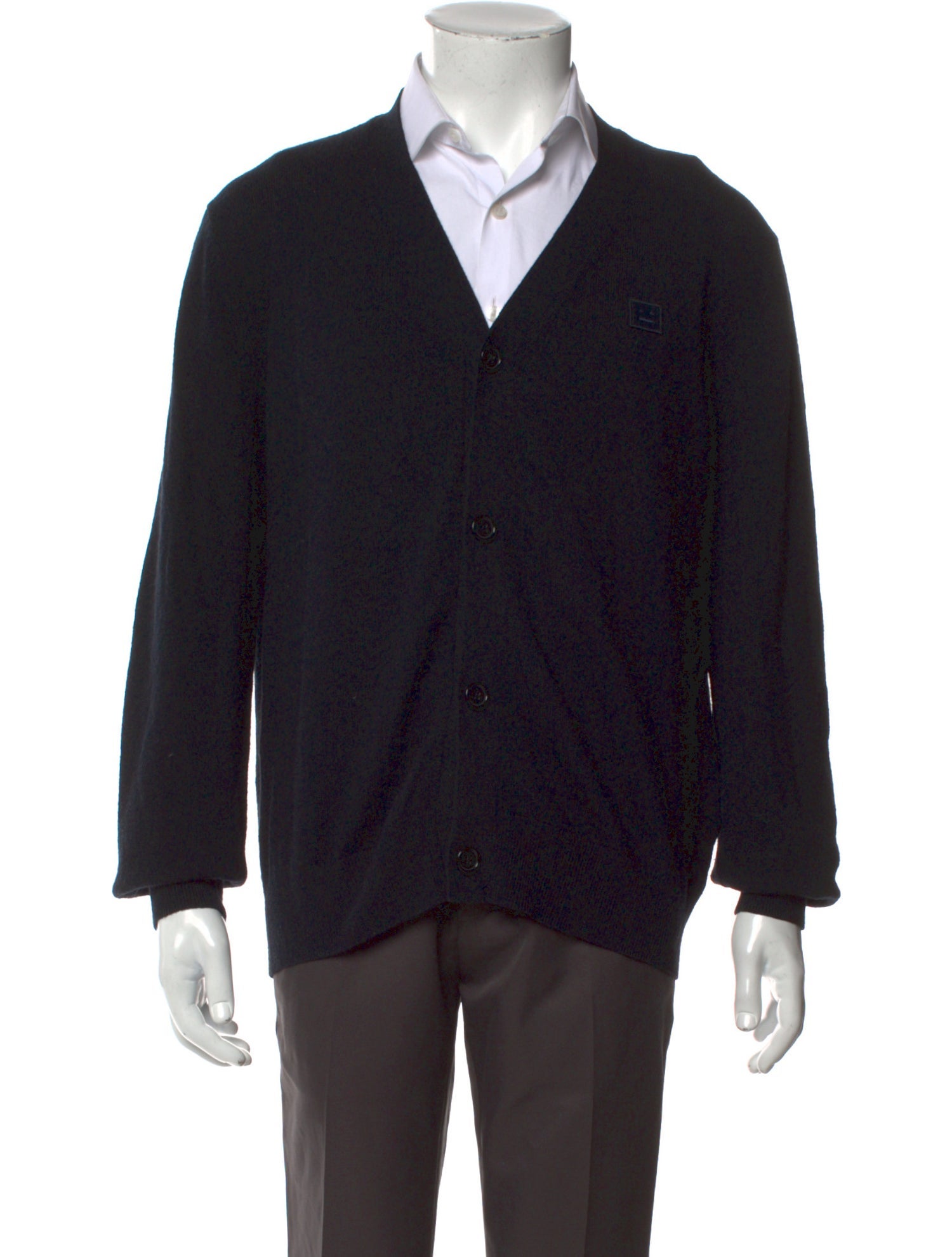 Acne Studios Wool V-Neck Cardigan