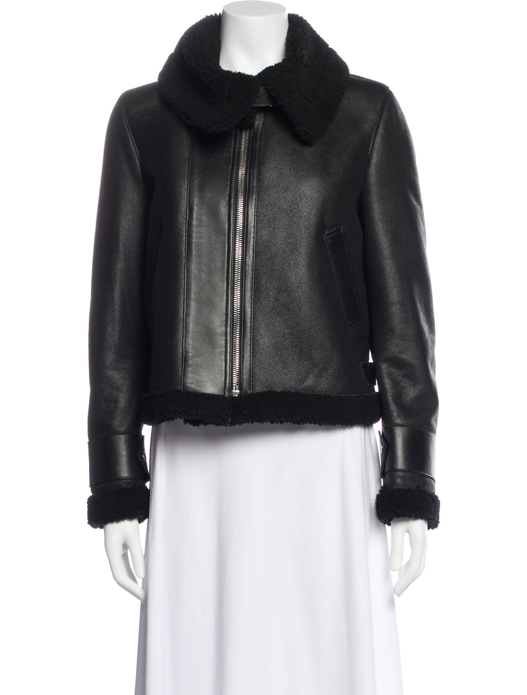 Acne Studios Shearling Fur Jacket