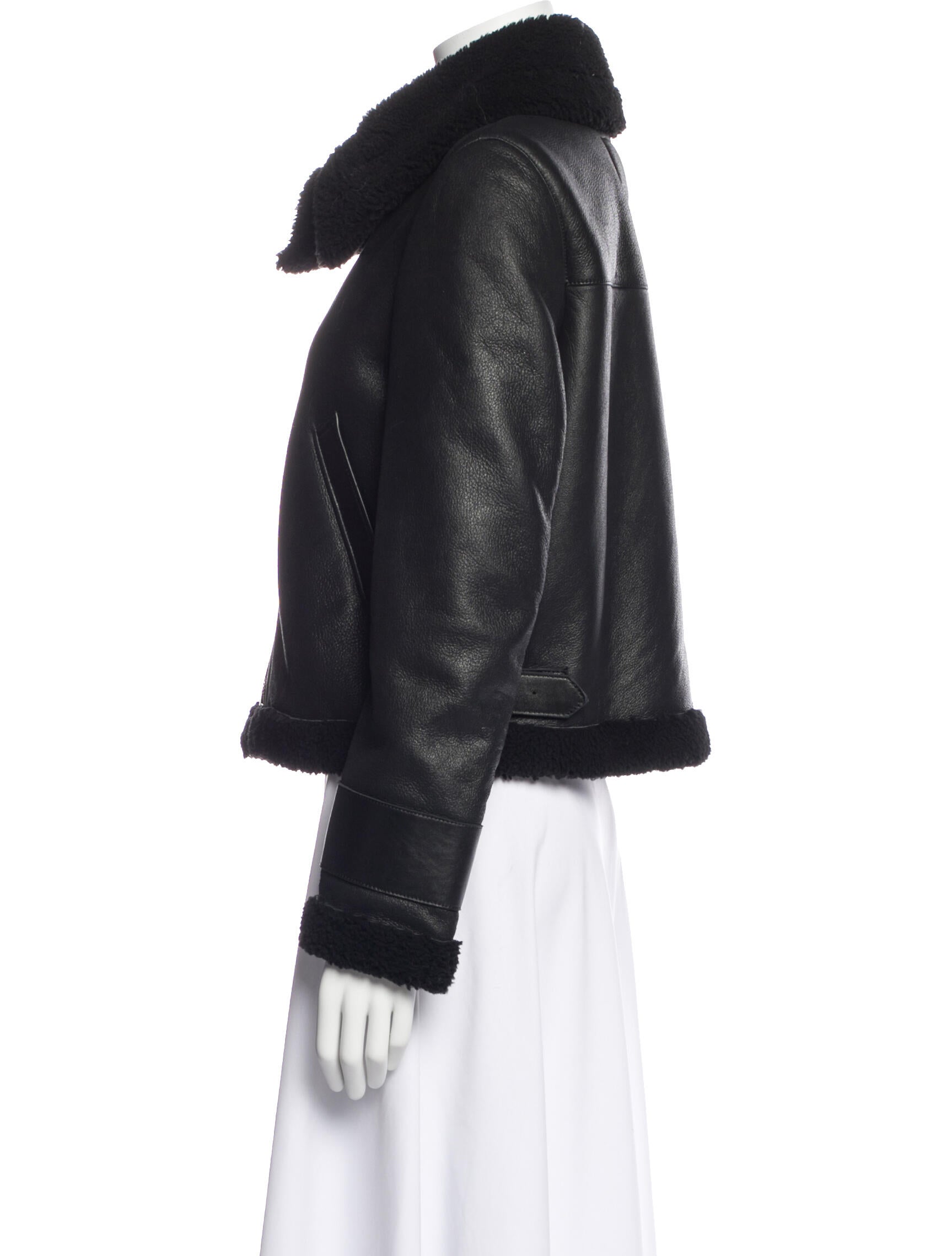 Acne Studios Shearling Fur Jacket
