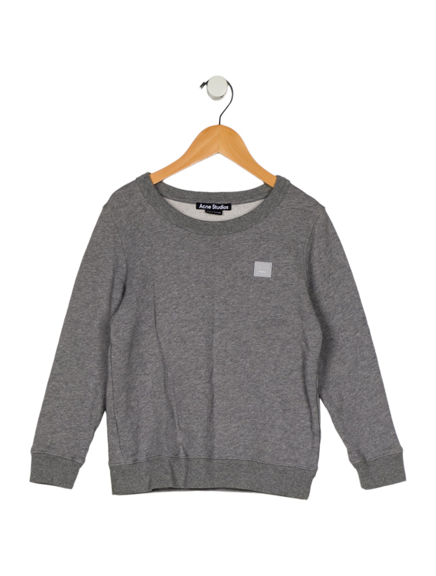 Acne Studios Woven Solid Crewneck Sweater