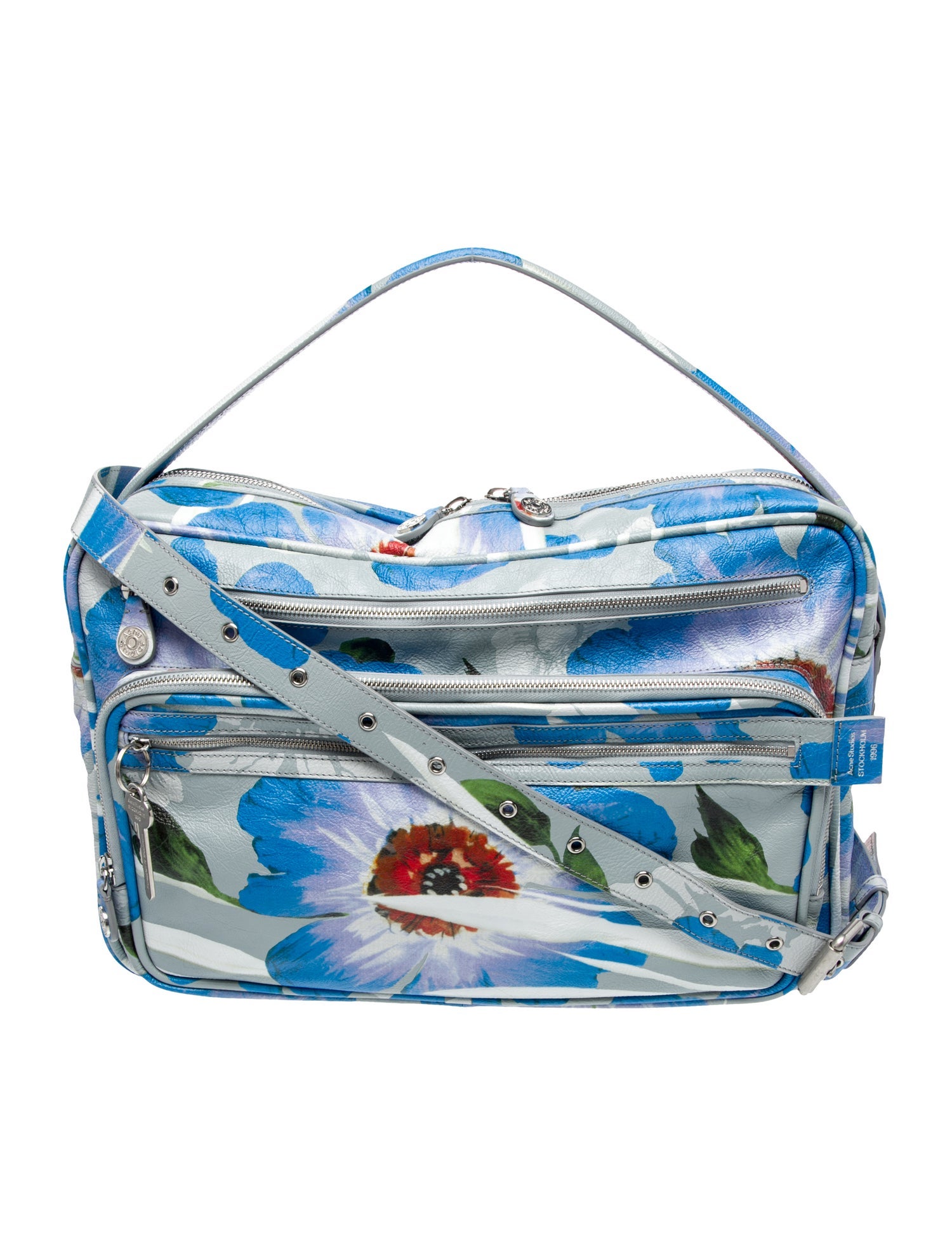 Prada Cervo Animalier Shoulder Bag - Brown Handle Bags, Handbags