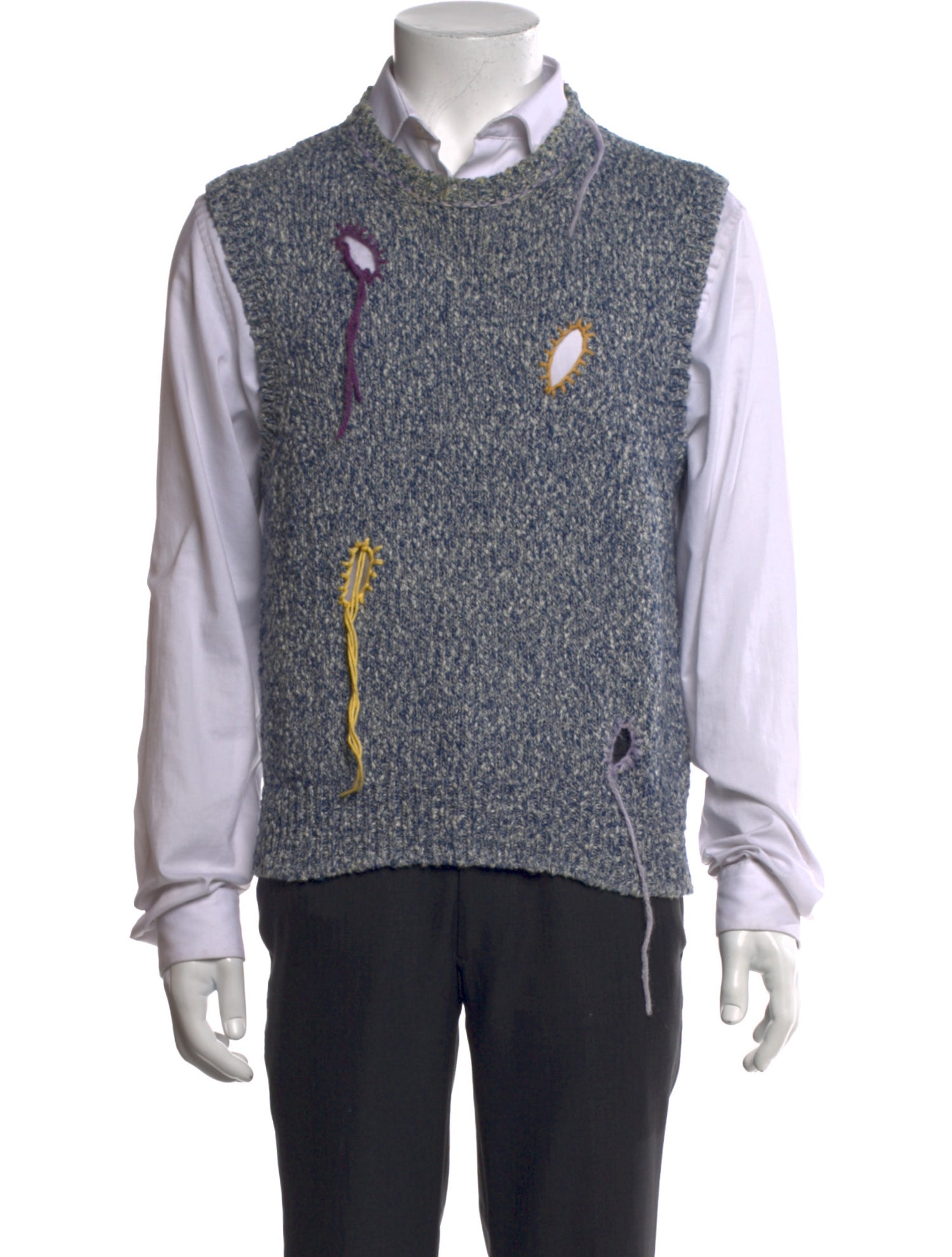 Acne Studios Crew Neck Sleeveless Sweater Vest