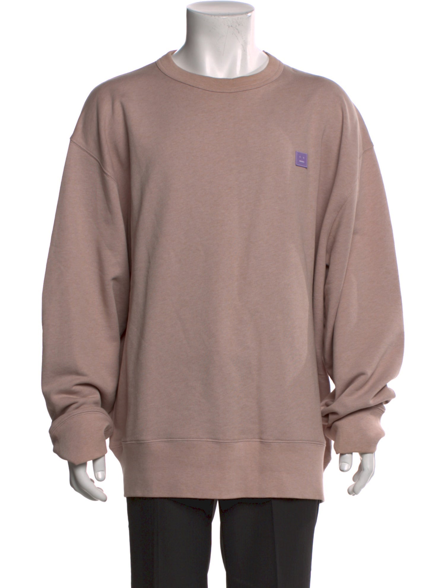Acne Studios Crew Neck Long Sleeve Sweatshirt