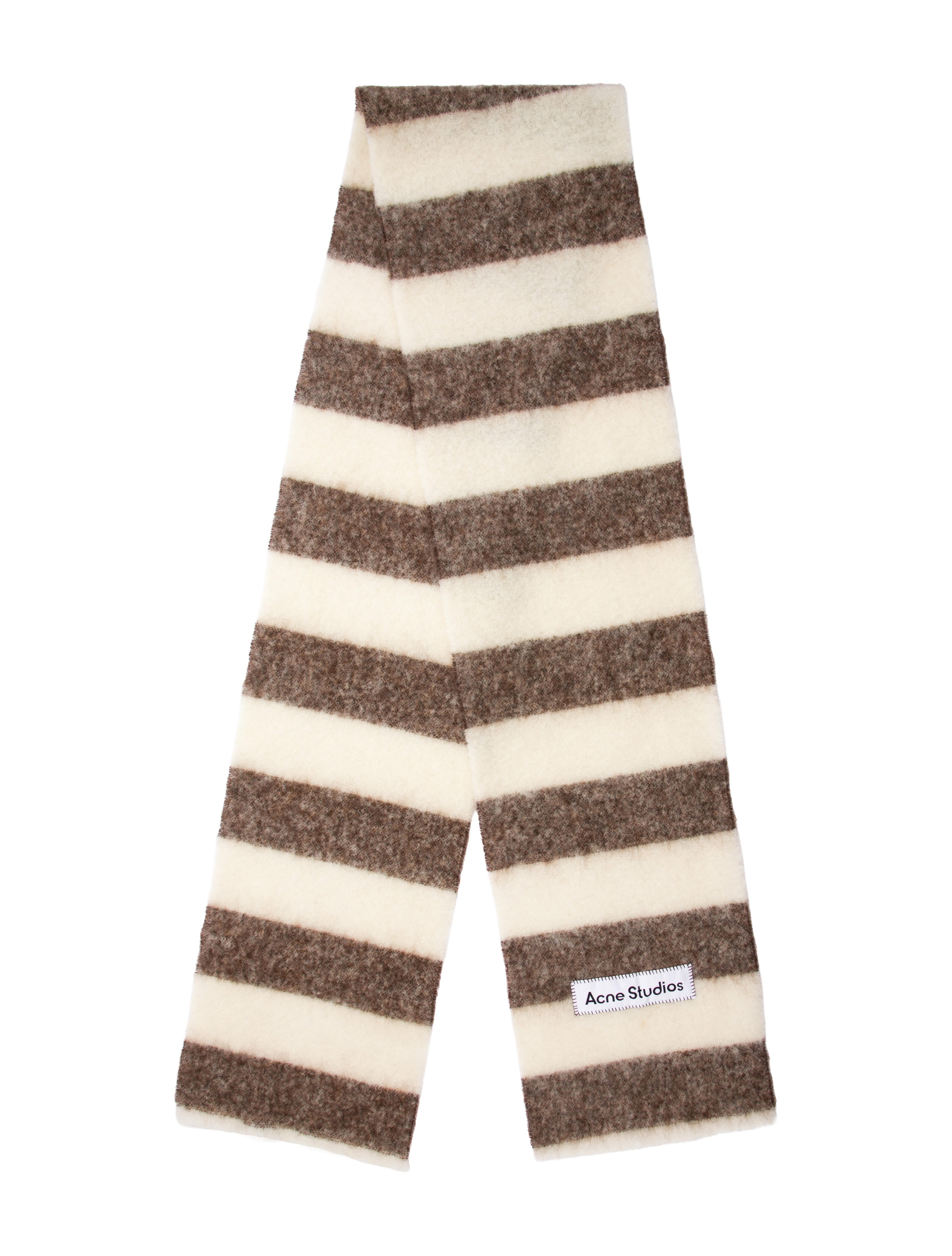 Acne Studios Alpaca Striped Scarf
