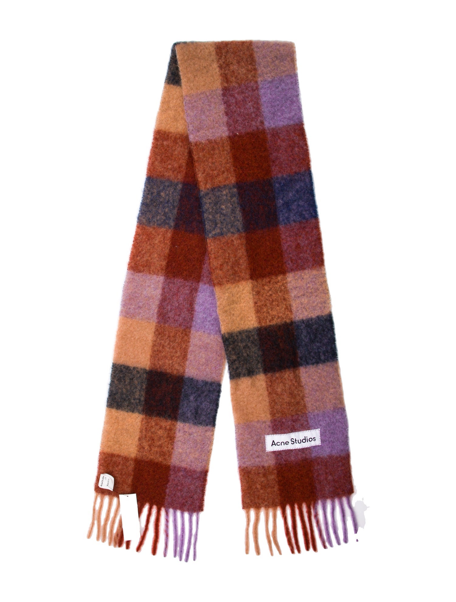 Acne Studios Alpaca Striped Scarf