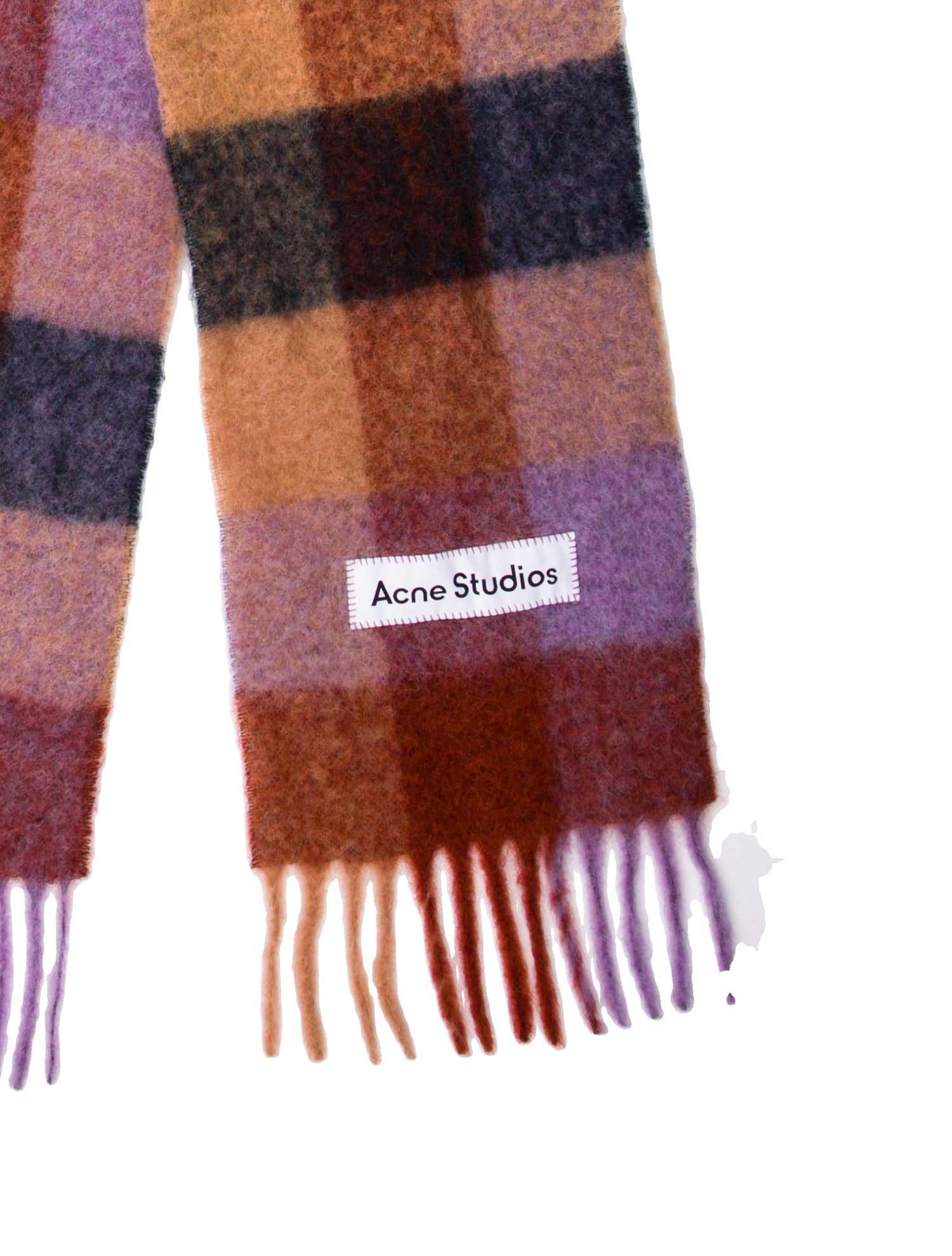 Acne Studios Alpaca Striped Scarf