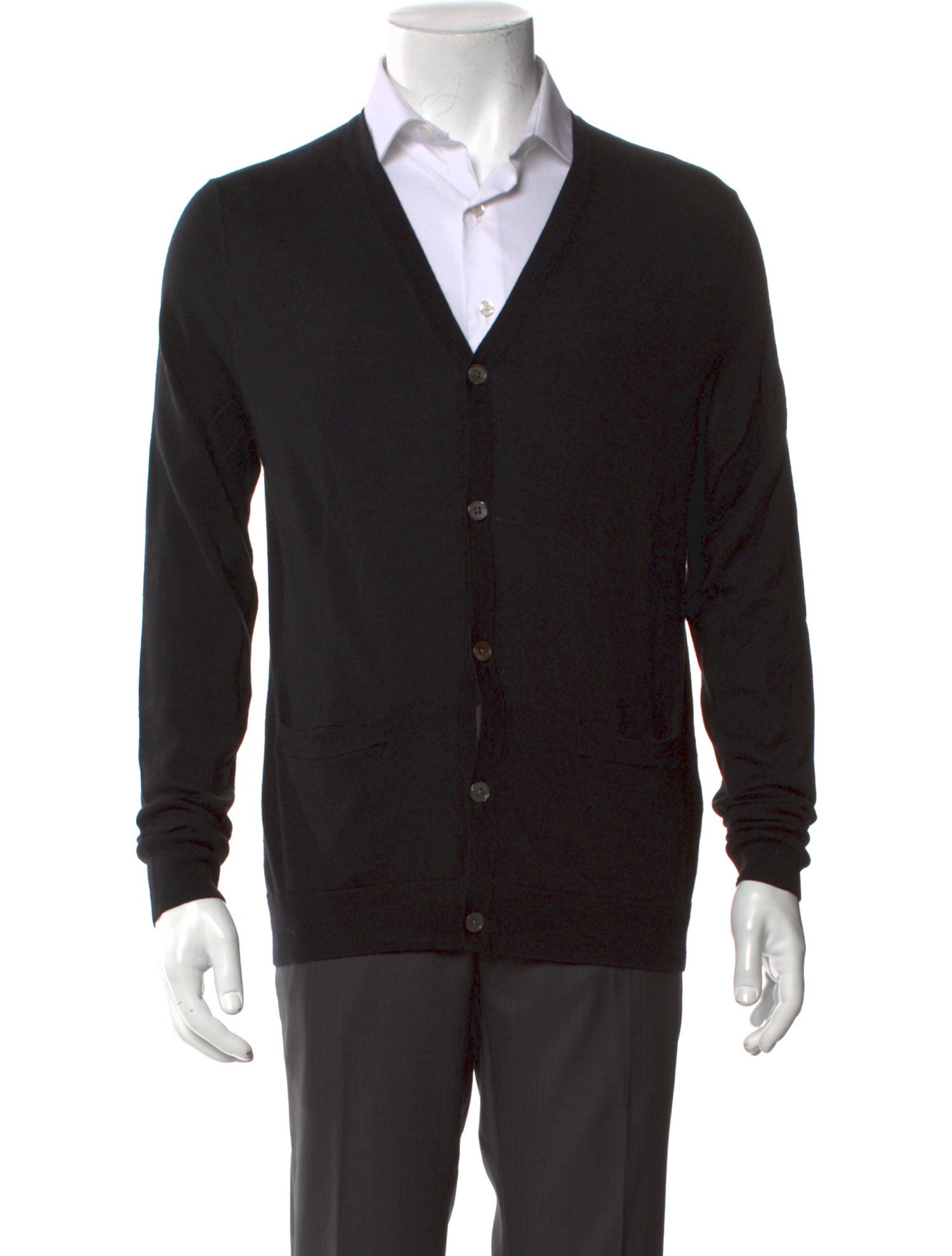 Acne Studios Wool V-Neck Cardigan